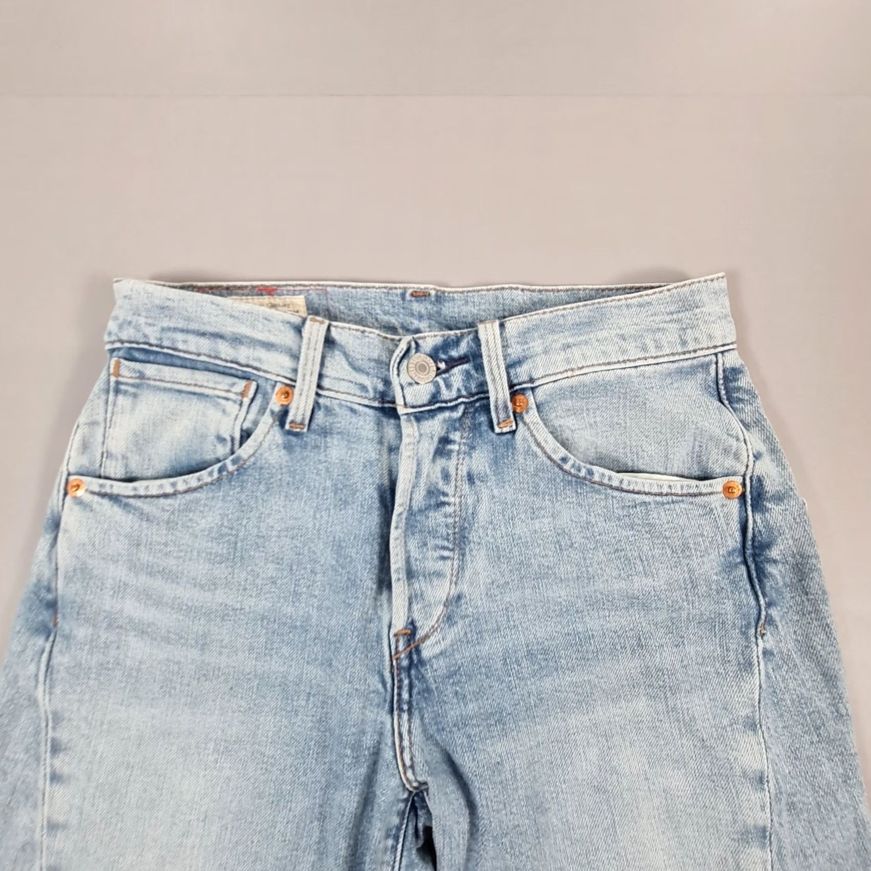 Levi's Levi's Engineered Jeans Mens Blue W26 L30 Twisted Leg Premium Den​im Size US 26 / EU 42 - 5 Thumbnail