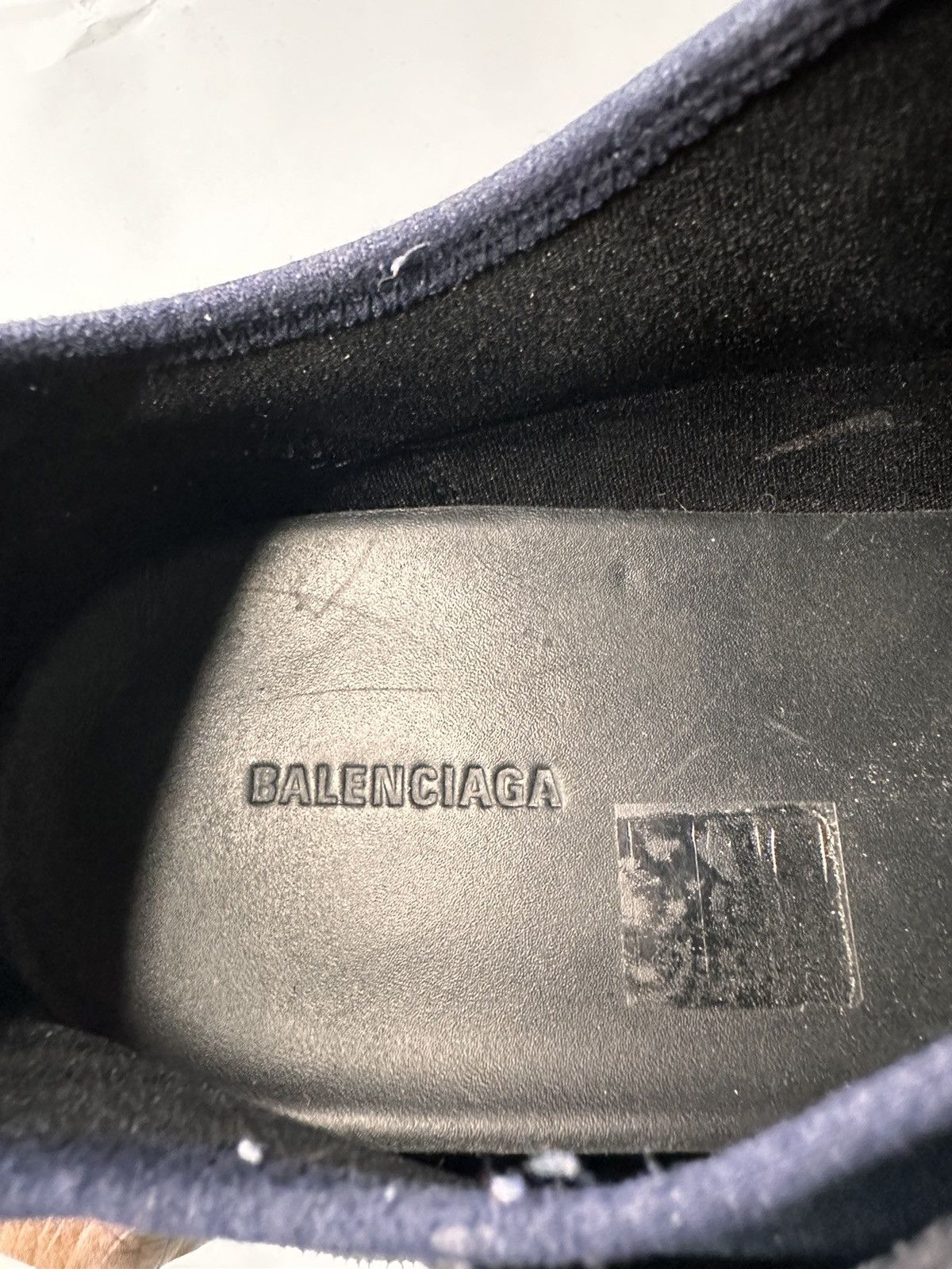 Balenciaga Balenciaga Leather and Mesh Race Runners Mens Sneakers. Size US 11 / EU 44 - 7 Thumbnail