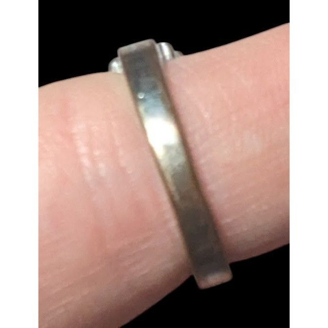 Other Gothic Art Deco Black Gemmed And Marcasite Ring Size 7 1/4 Size ONE SIZE - 7 Thumbnail