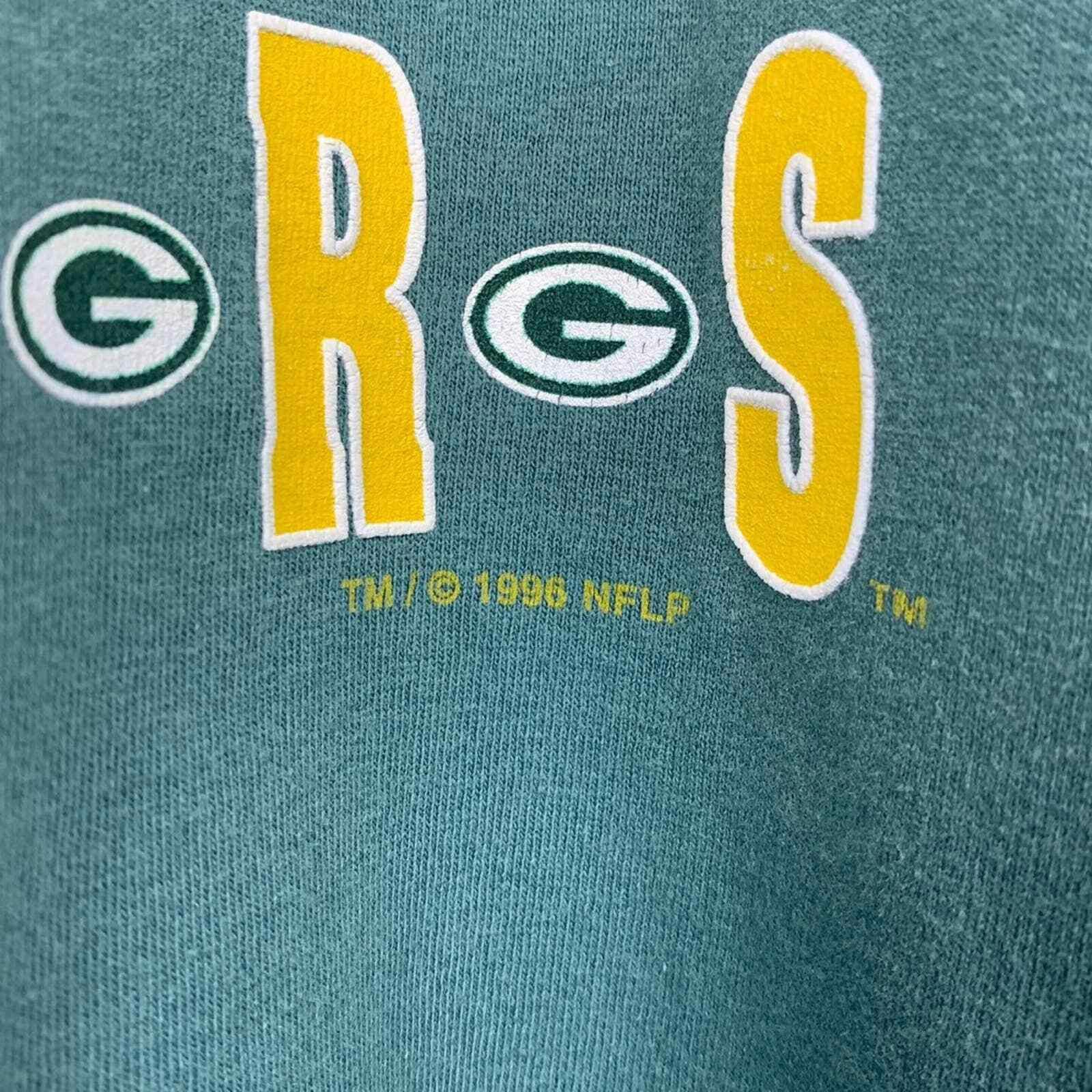 Other Vintage 90s Green Bay Packers NFL T Shirt Large Size US L / EU 52-54 / 3 - 3 Thumbnail