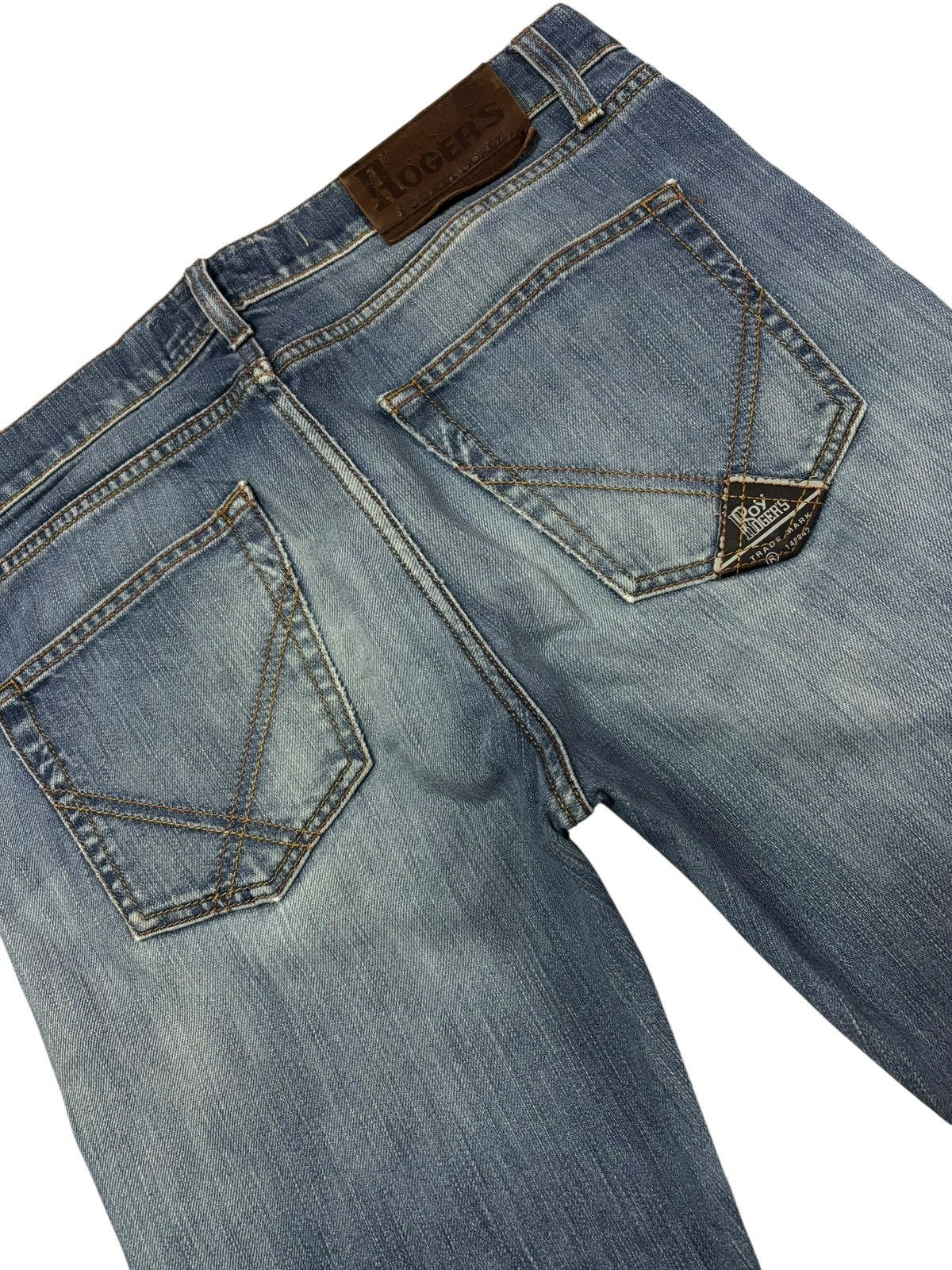Roy Denim Vtg 90s Deadstock Roy Rogers Selvedge Distressed Jeans Size US 32 / EU 48 - 11 Thumbnail