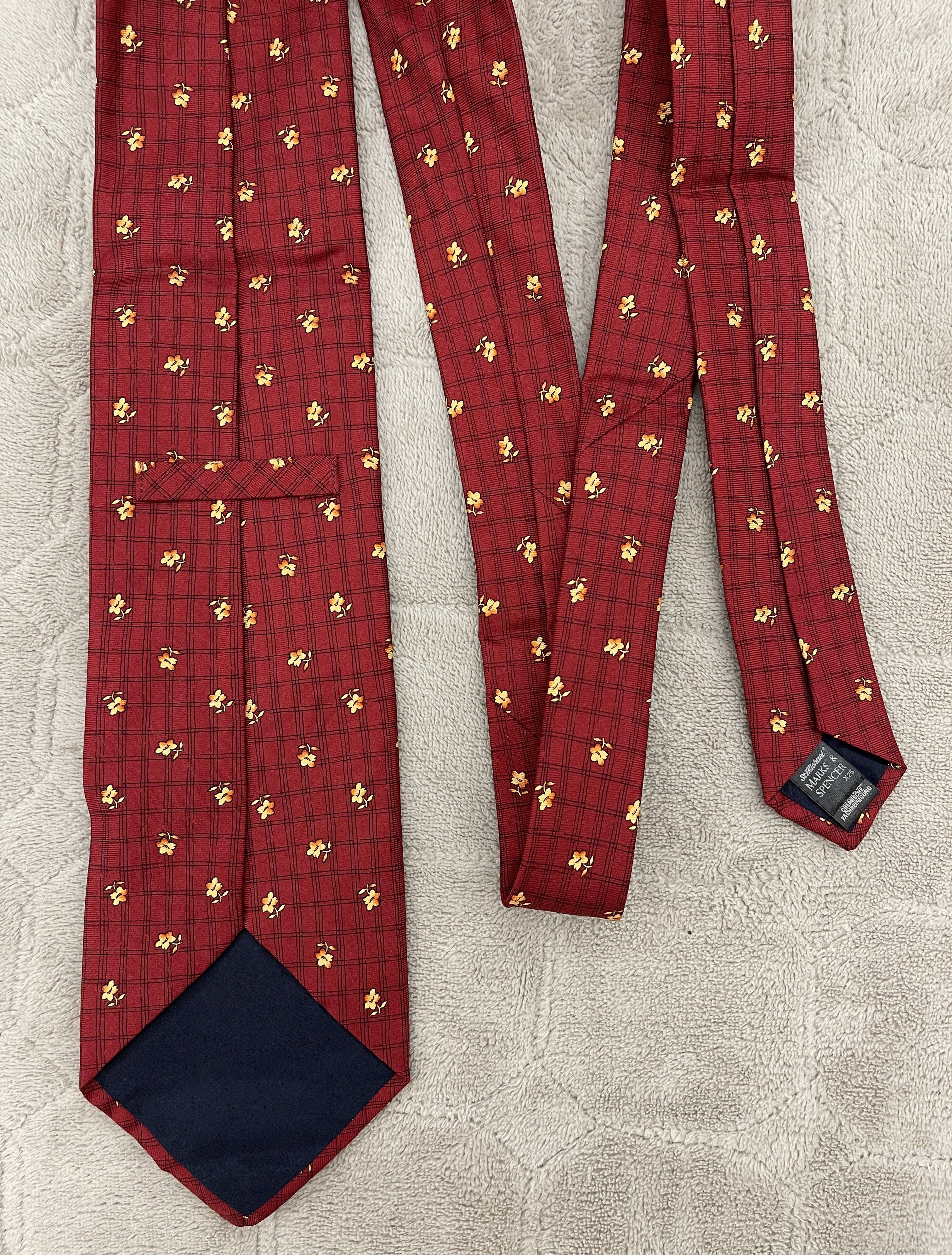 Marks & Spencer MARKS SPENCER Vintage Tie Size ONE SIZE - 2 Thumbnail