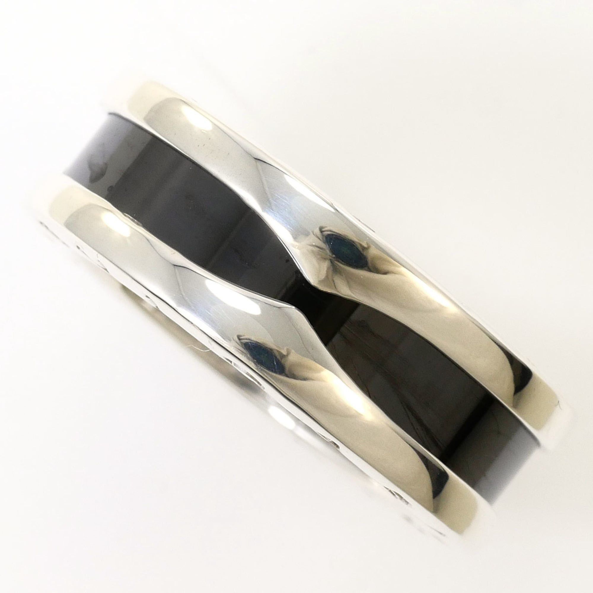 Bvlgari BVLGARI Save the Children Silver Ceramic Ring, Total Weight 6.1g, Like New, Gift Wrapping Available. Size ONE SIZE - 1 Thumbnail