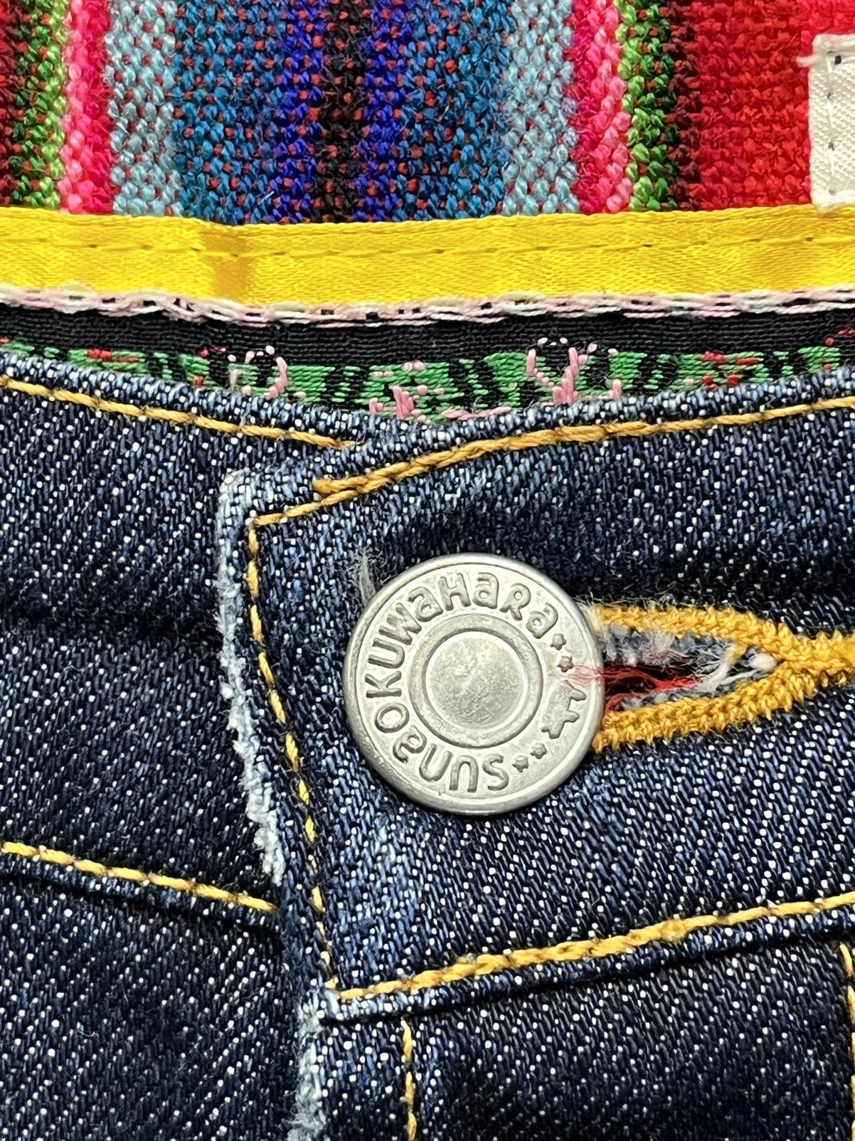 Sunao Kuwahara 🔥SUNAO KUWAHARA ISSEY MIYAKE Distressed Indigo Blue Shorts Size 30" / US 8 / IT 44 - 10 Thumbnail