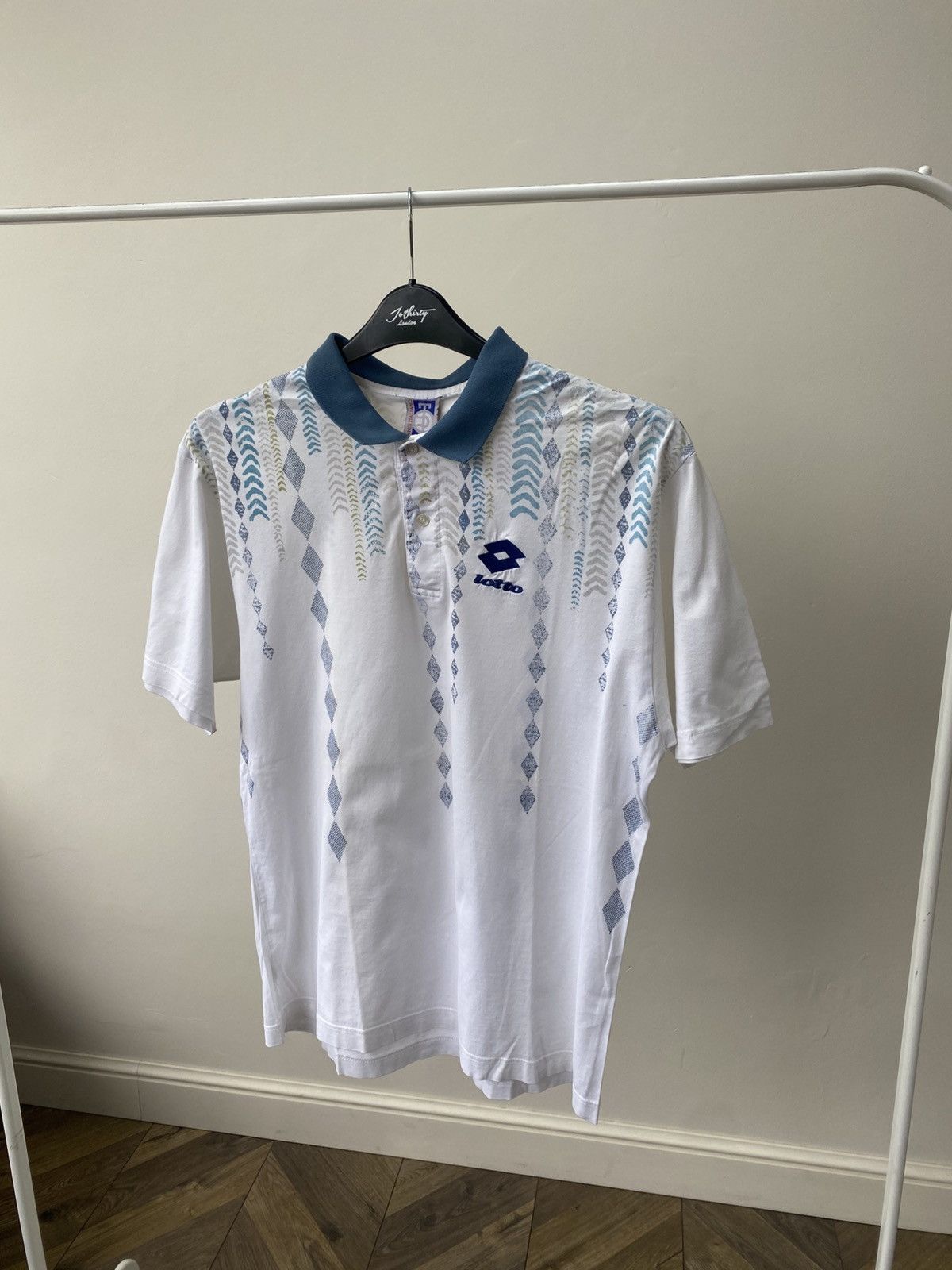 Lotto Sport Vintage Retro Lotto Tennis Polo Shirt T-Shirt Size US L / EU 52-54 / 3 - 4 Thumbnail