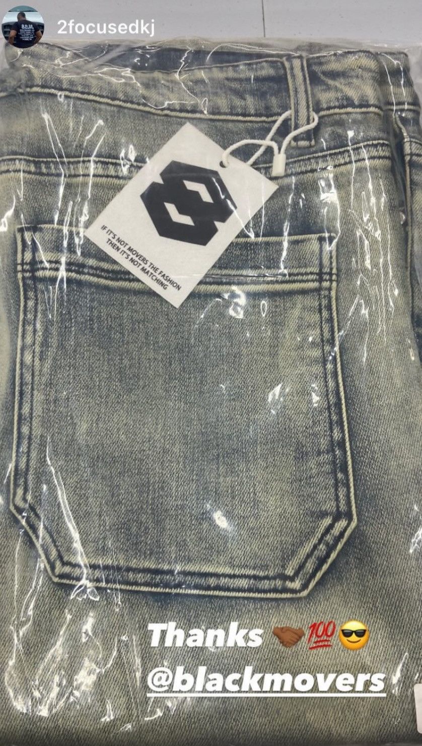 Other Blackmovers Stacked Jeans – Desert Color | Size 28–36 Size US 28 / EU 44 - 2 Thumbnail