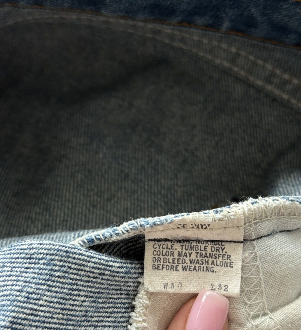 Levi's 🇺🇸 Levi’s 1981 archive vintage denim pants jeans made in USA Size US 30 / EU 46 - 7 Thumbnail