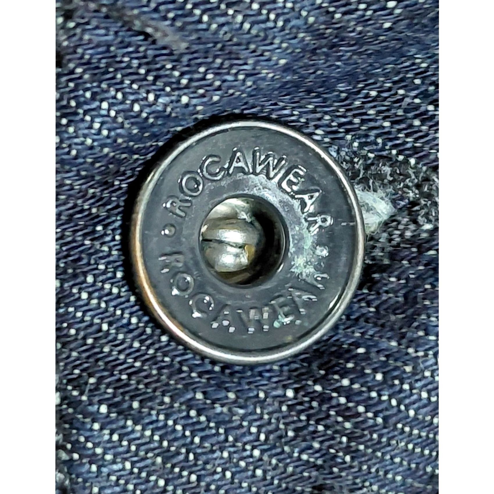Rocawear Rocawear Jeans Blue Denim Men Size 34 W Regular Fit Mid Rise 34in Inseam Straight Button Logo Authentic Original Rocawear Size US 34 / EU 50 - 3 Thumbnail