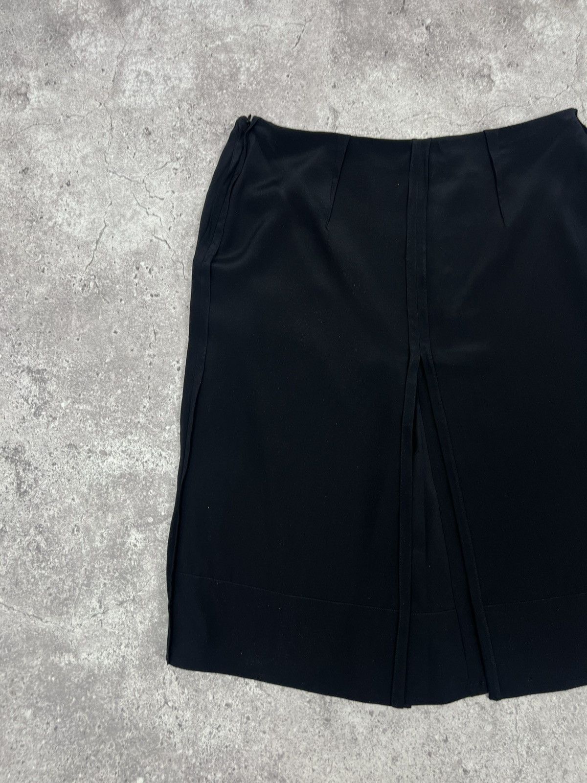 Jil Sander Jil Sander Silk Mini Skirt Size 27" / US 4 / IT 40 - 10 Thumbnail