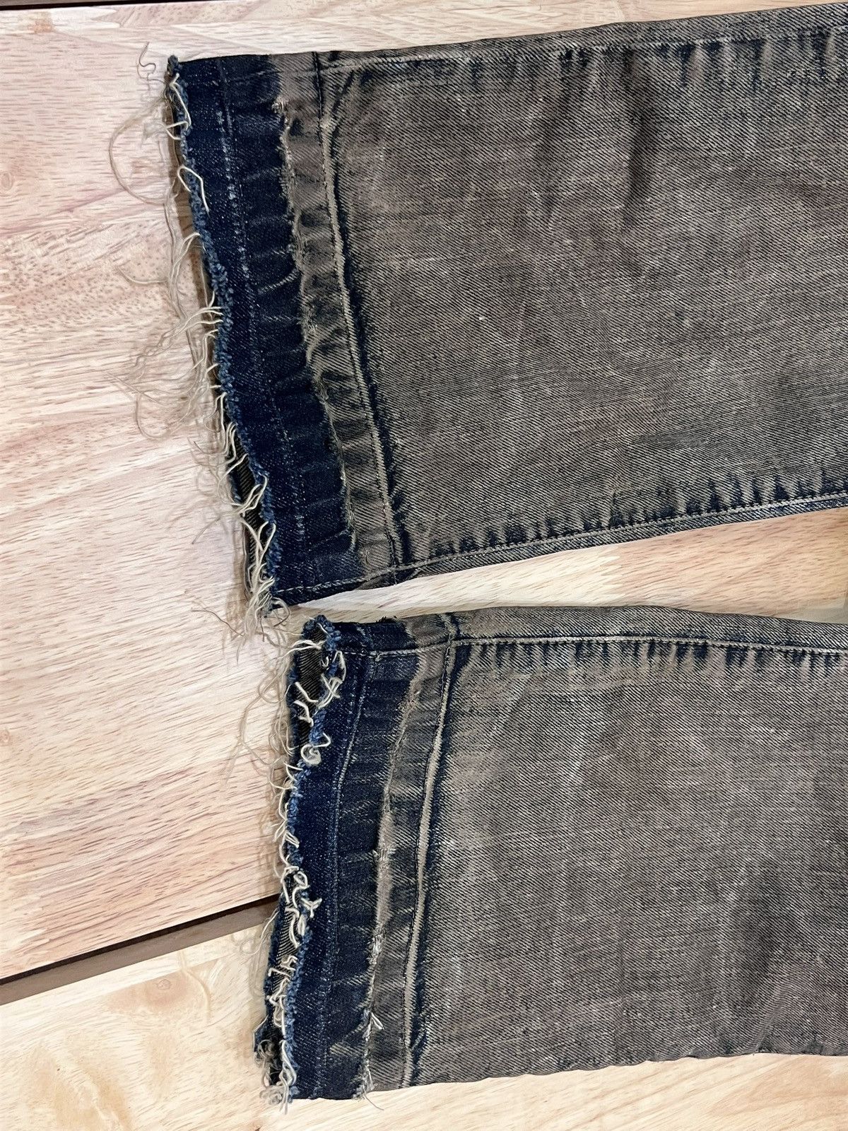 Rick Owens Sold-Rick owens olmar and mirta detroitcut jeans Size US 31 - 8 Thumbnail