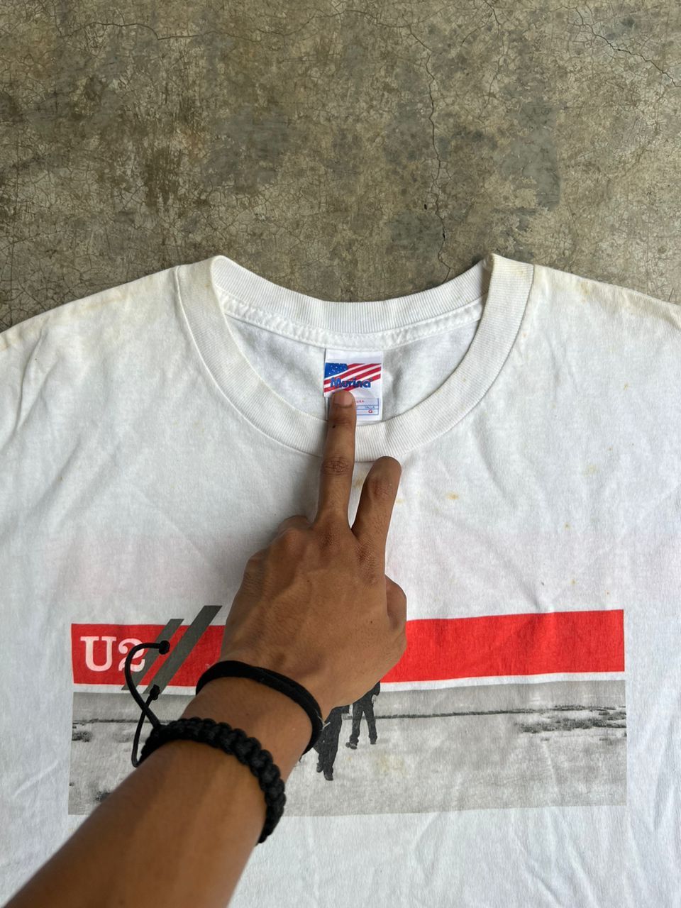 Band Tees × Vintage Vintage 2006 U2 Vertigo Tour Size US L / EU 52-54 / 3 - 3 Thumbnail