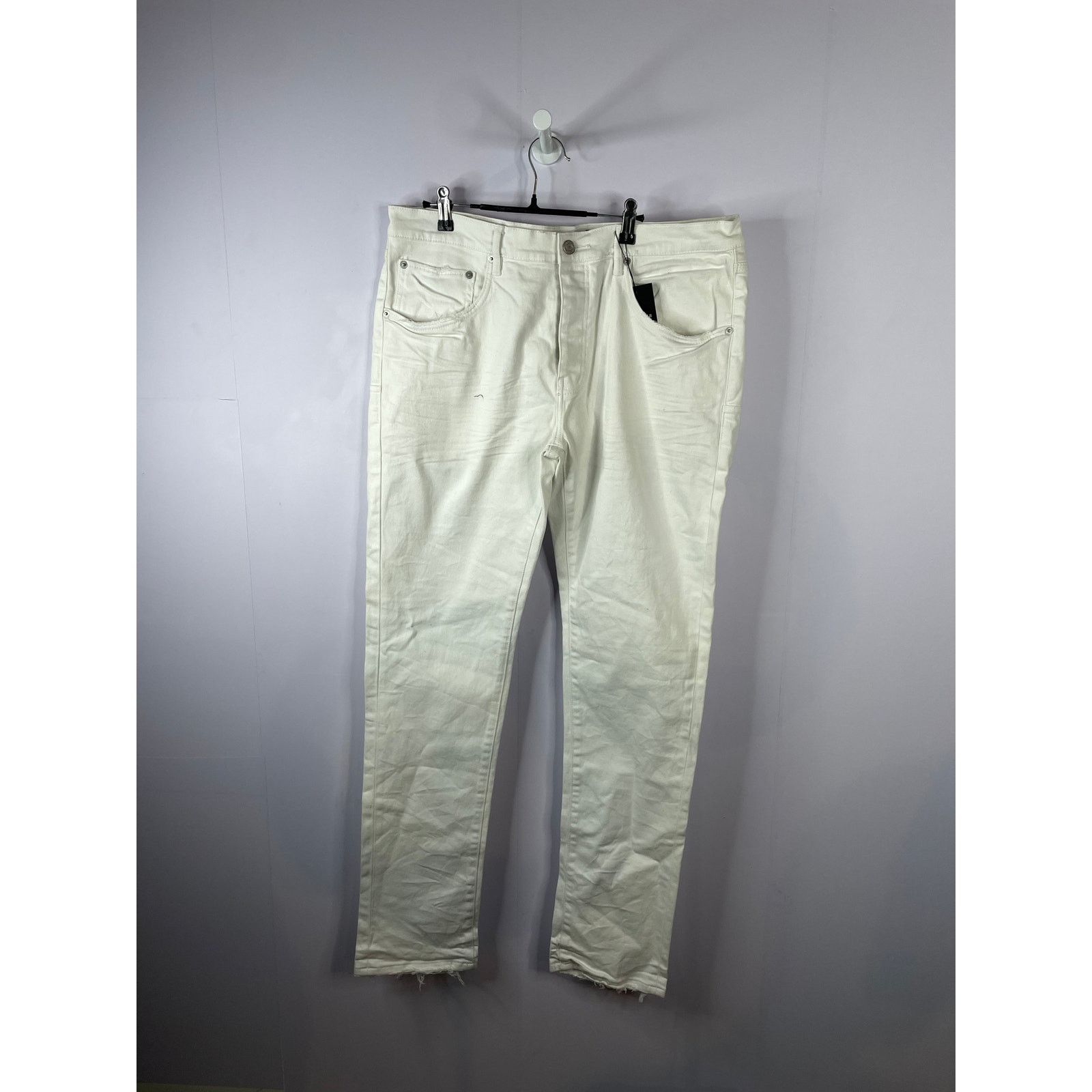 Purple Brand Purple Brand Jeans White Used 38 Size US 38 / EU 54 - 1 Thumbnail