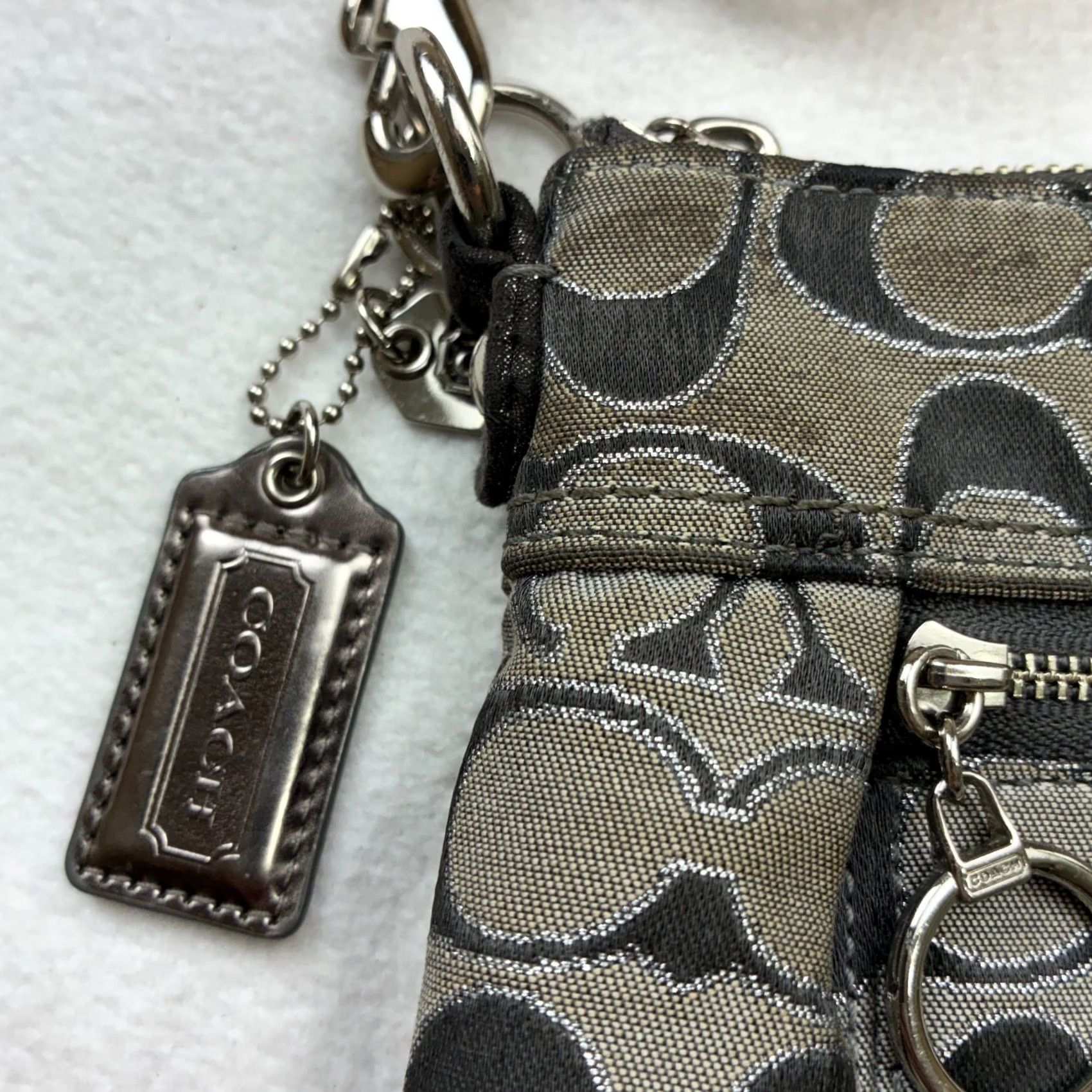 レディース Y2K COACH Poppy handbag signature Boston