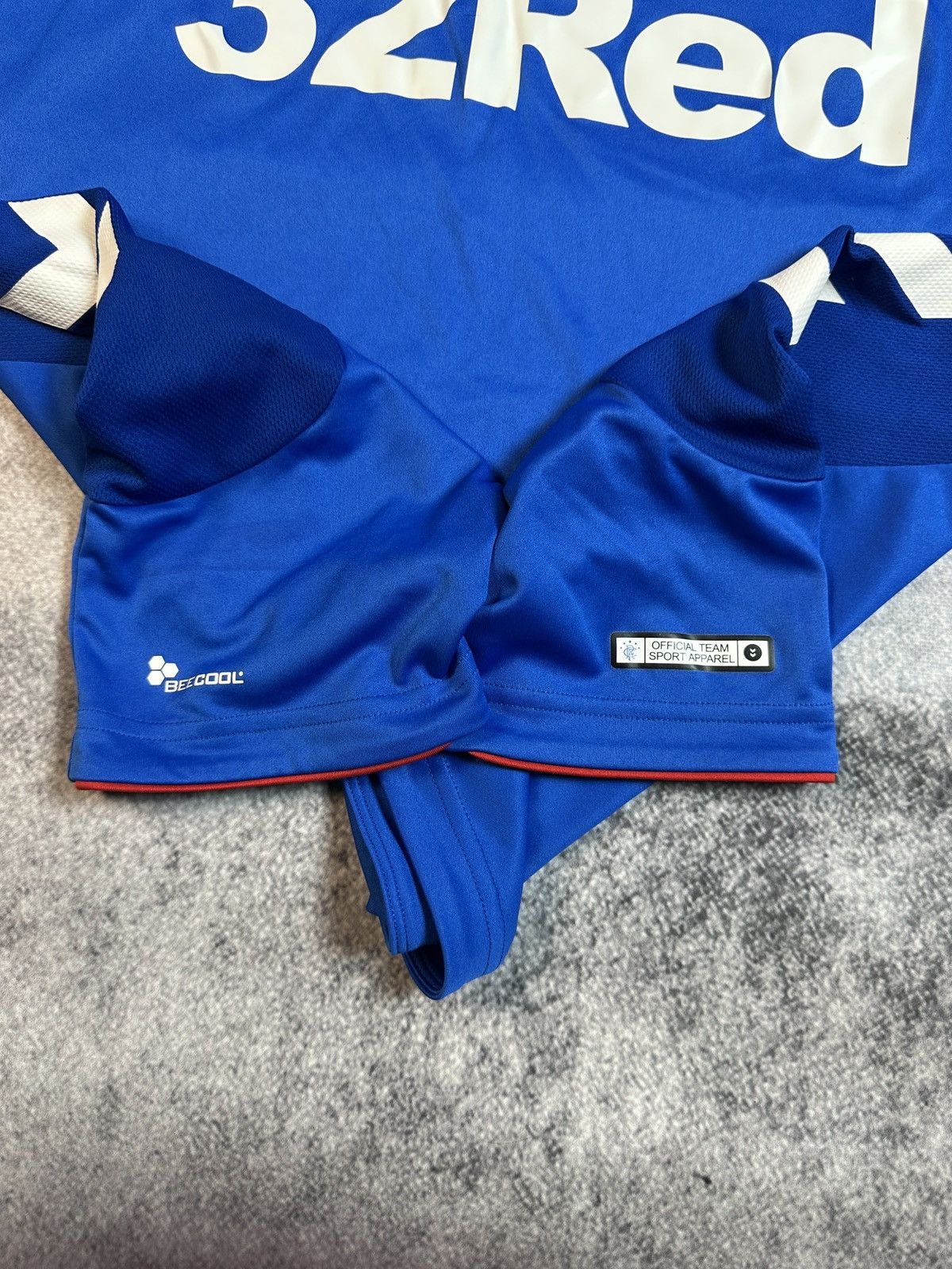 Hummel Hummel Glasgow Rangers Soccer Jersey Streetwear L Rare Size US L / EU 52-54 / 3 - 3 Thumbnail