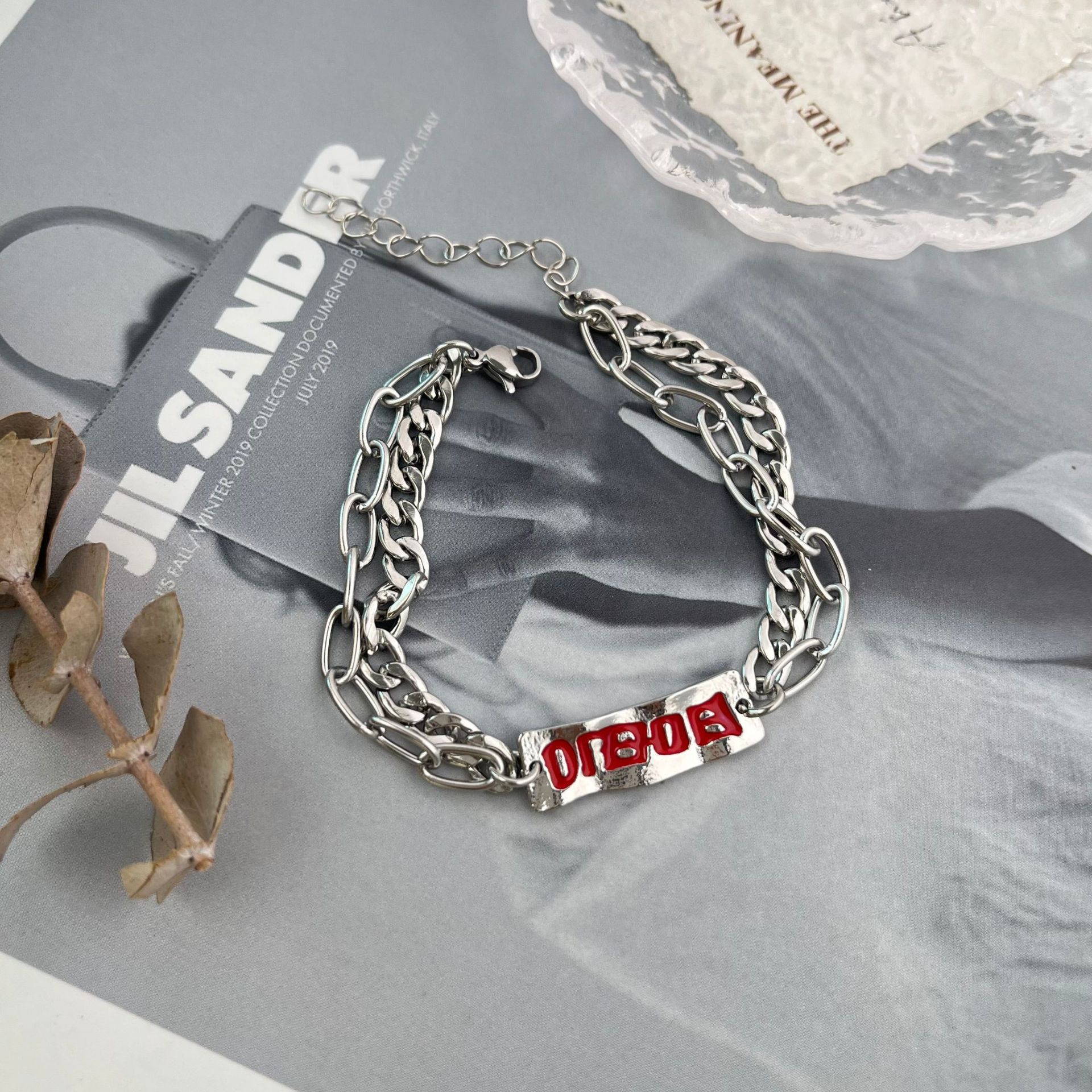 Jewelry Dark Bracelet Y2K Punk Chain Gotch Bracelets Chains Size ONE SIZE - 2 Thumbnail