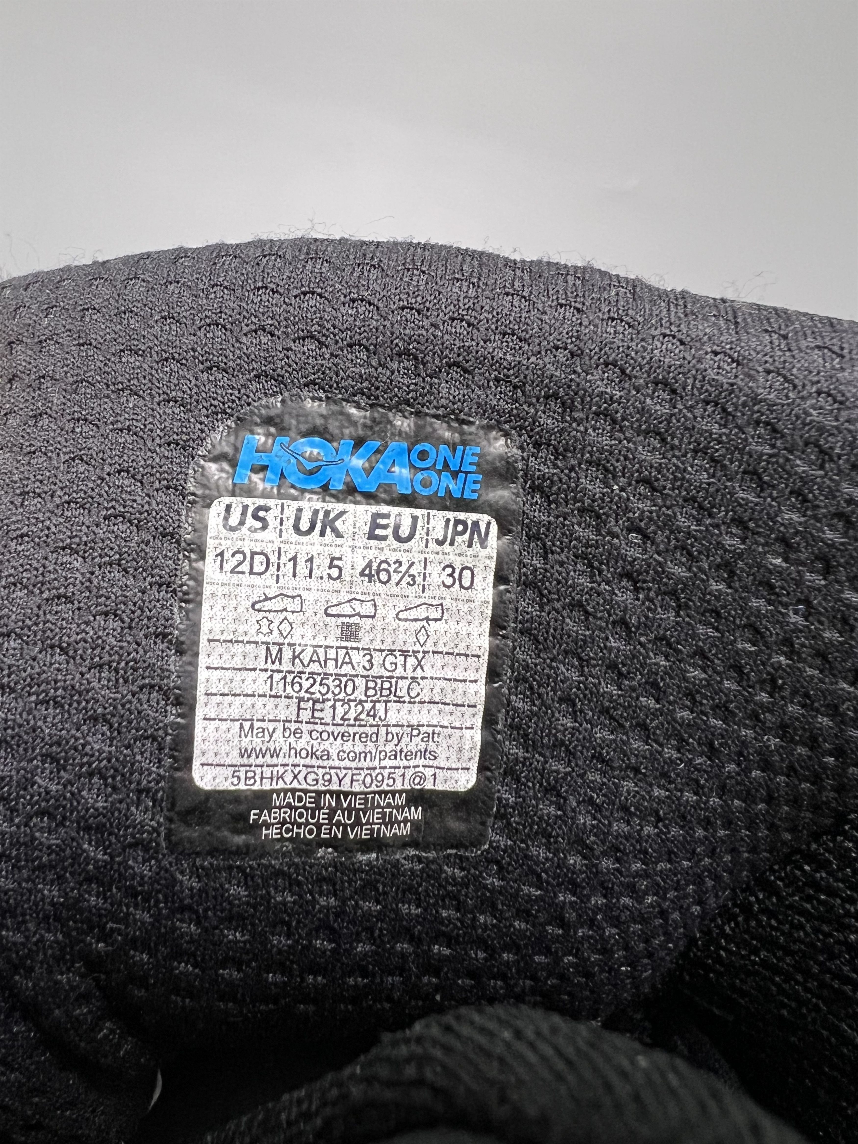 Hoka 12D Hoka Kaha 3 Mid GTX Gore-Tex Hiking Shoes Size US 12 / EU 45 - 18 Thumbnail