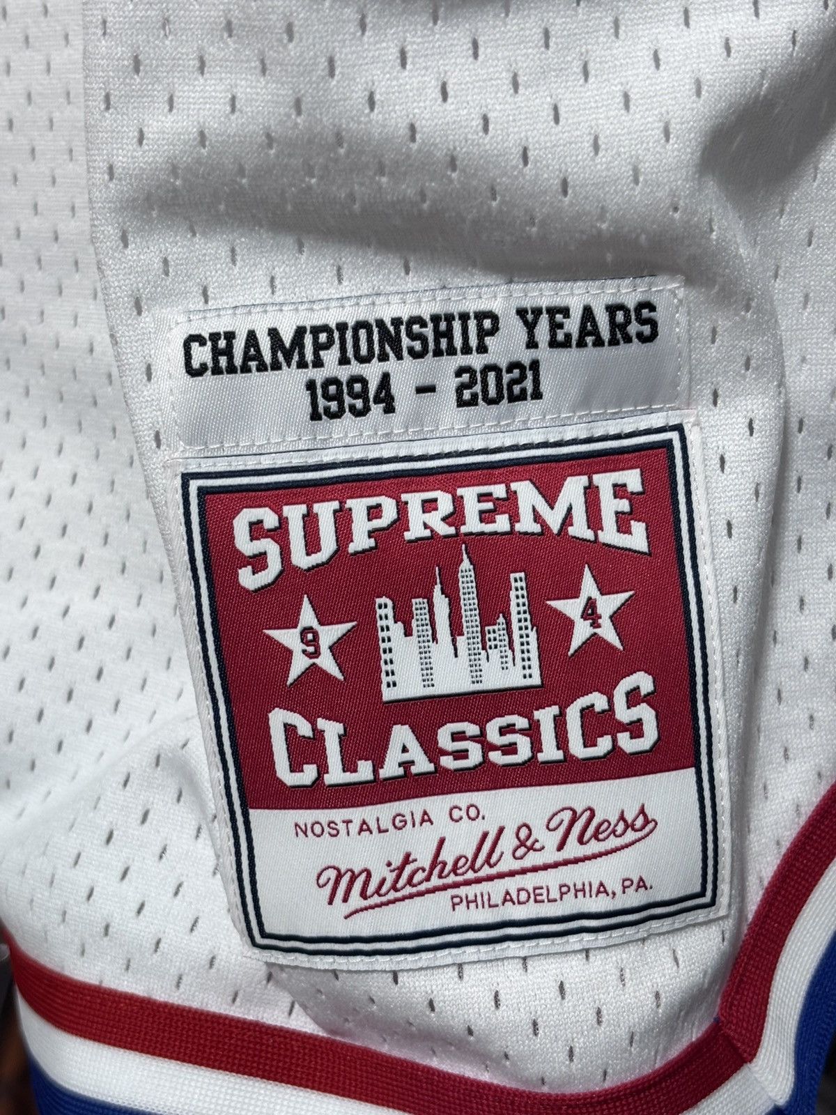 Supreme Supreme Mitchell & Ness Basketball Short Size US 30 / EU 46 - 2 Thumbnail