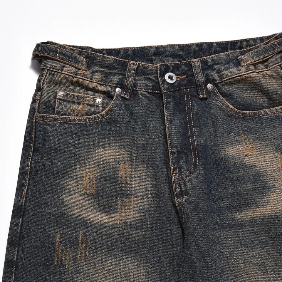 Vintage Baggy Straight Leg Jeans
