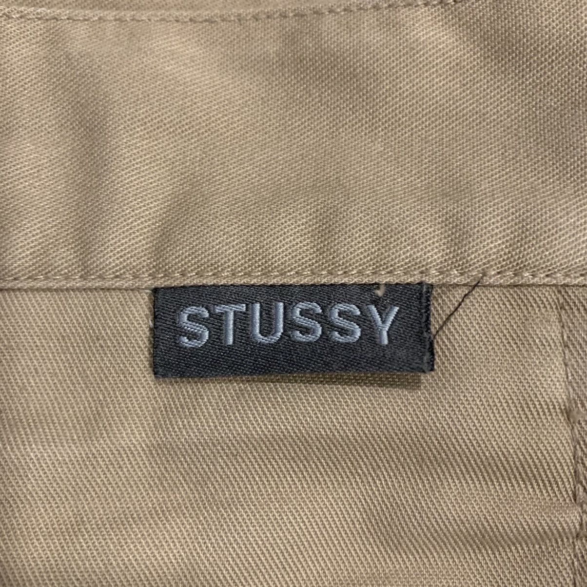 Stussy Vintage Y2K Stüssy (work/s)² Double Knee Work Pants - Khaki Size US 38 / EU 54 - 5 Thumbnail