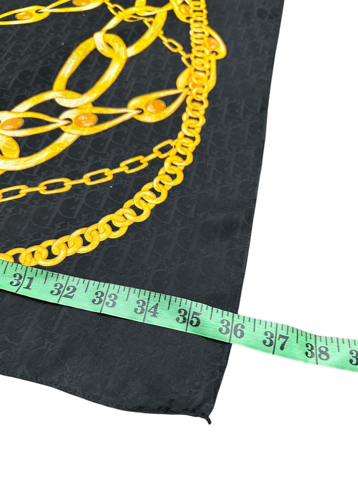 Christian Dior Monsieur × Dior Vintage Monogram Dior Large Silk Scarf Size ONE SIZE - 5 Thumbnail