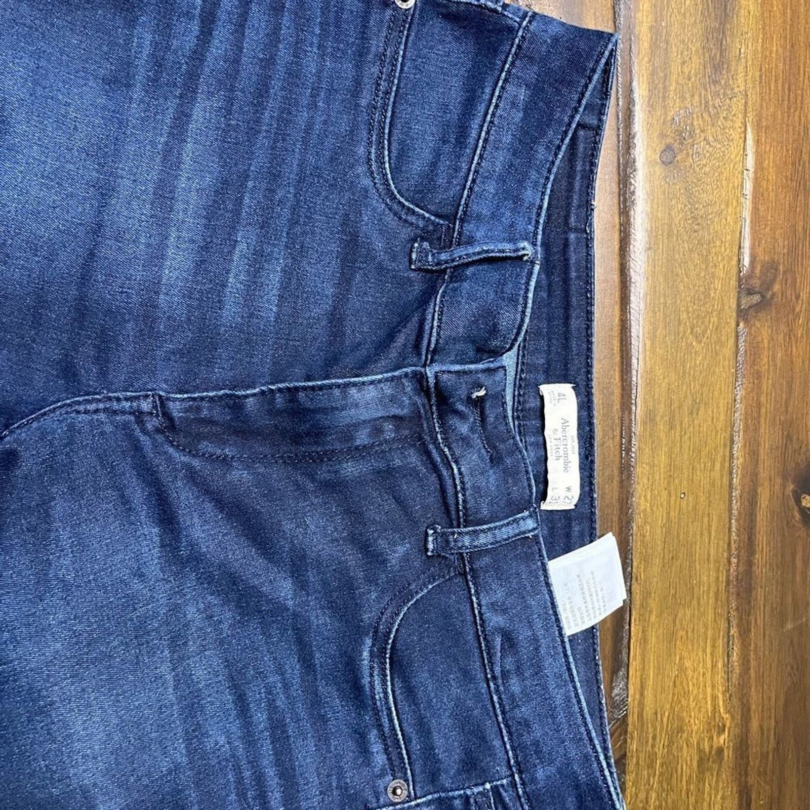 Abercrombie & Fitch Abercrombie and Fitch Full Length Denim Jeggings Size 25" / US 0 / IT 36 - 7 Thumbnail
