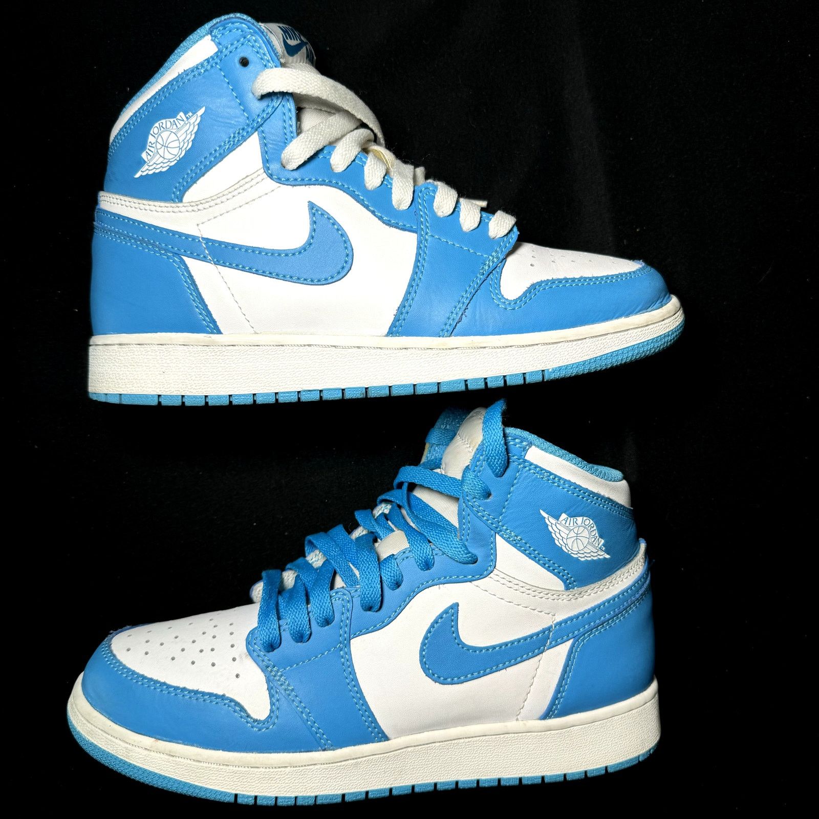 Jordan Brand × Nike Size 6 - Nike Air Jordan 1 Retro High OG BG UNC Men's Shoes Size US 6 / EU 39 - 2 Thumbnail