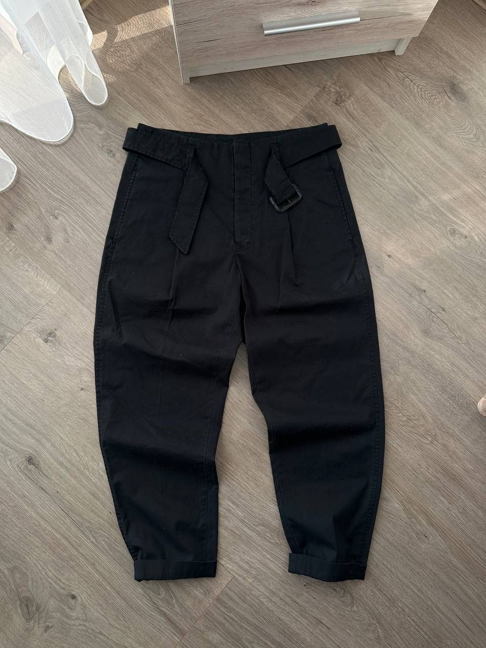 Polo Ralph Lauren × Vintage Vintage Polo Ralph Lauren Black Baggy PRL Pants Size 30" / US 8 / IT 44 - 5 Thumbnail