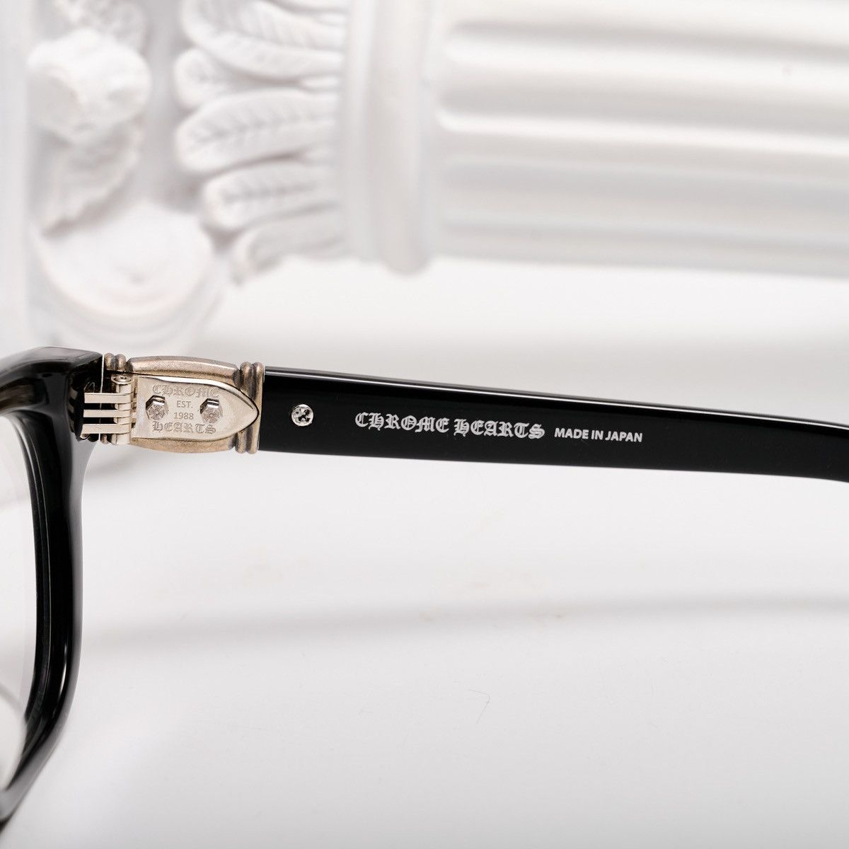 Chrome Hearts CHROME HEARTS WELL HELL YEAH BLACK GLASSES Size ONE SIZE - 4 Thumbnail