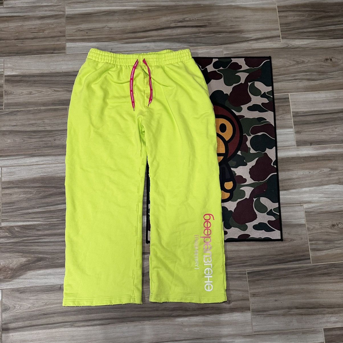The GV Gallery Raspberry Limon Distressted Baggy Sweatpants