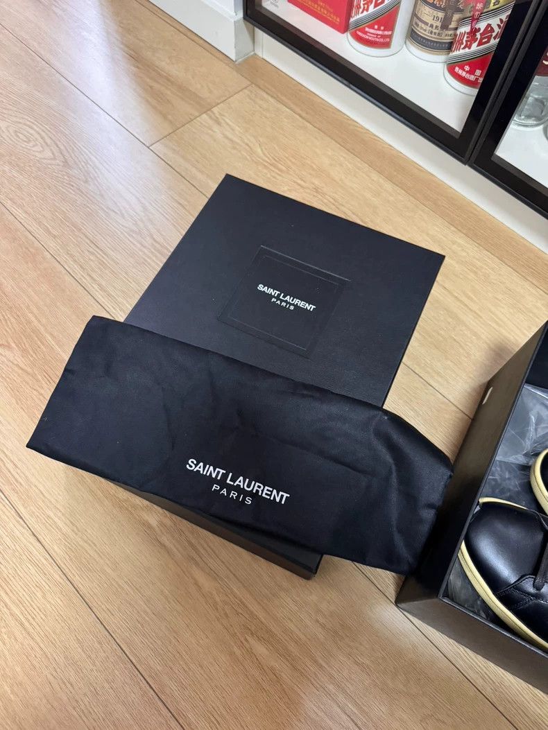 Saint Laurent Paris Saint laurent paris 13AW first year high-top sneakers shoes Size US 7 / EU 40 - 8 Thumbnail