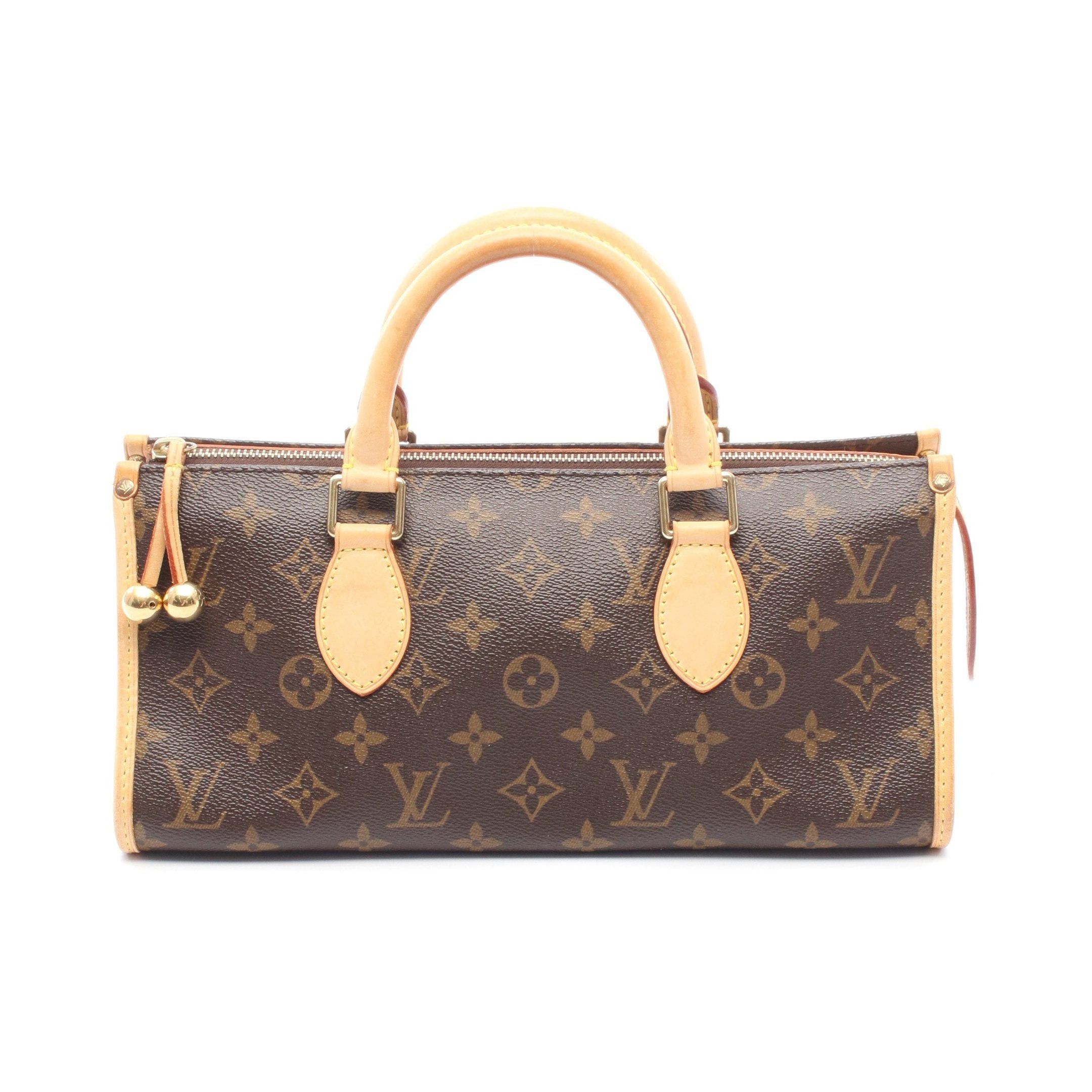 Louis Vuitton Louis Vuitton Popincourt Monogram Handbag Leather Brown Size ONE SIZE - 1 Thumbnail