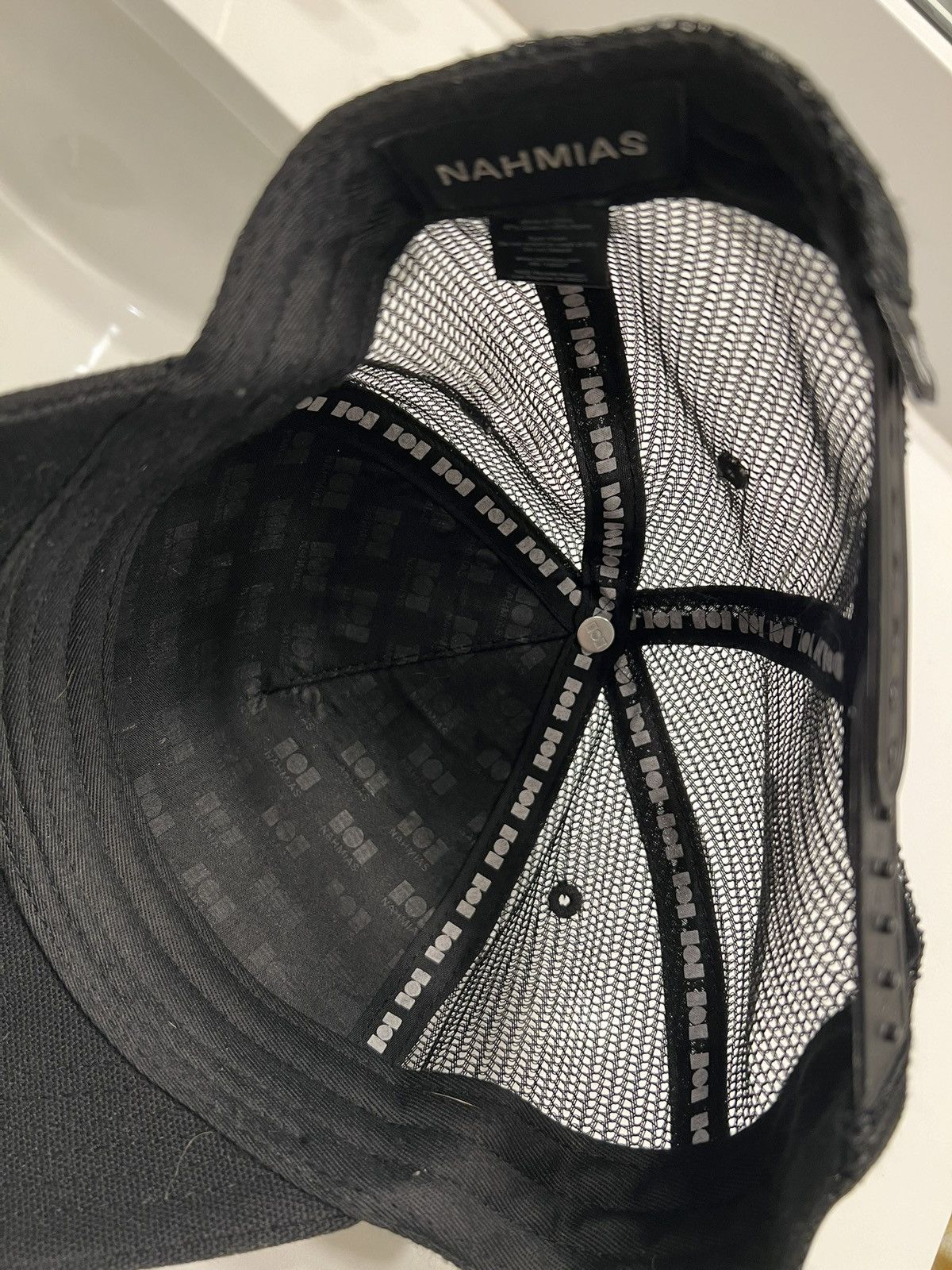 Nahmias Nahmias Standard Text Logo Snapback Size ONE SIZE - 4 Thumbnail