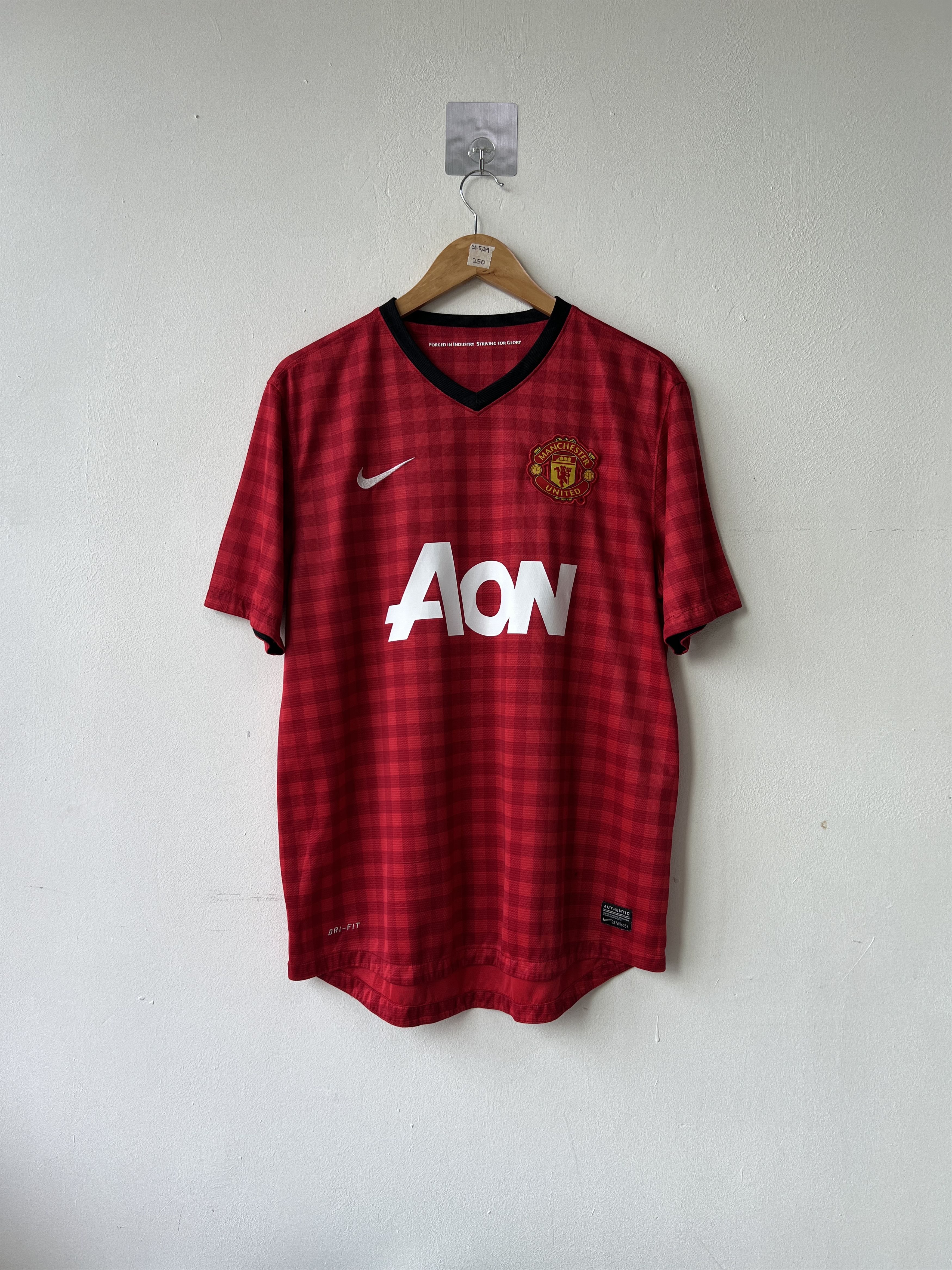 Nike (L) Manchester United 2012-13 Home Kit Rooney #10 Size US L / EU 52-54 / 3 - 2 Thumbnail
