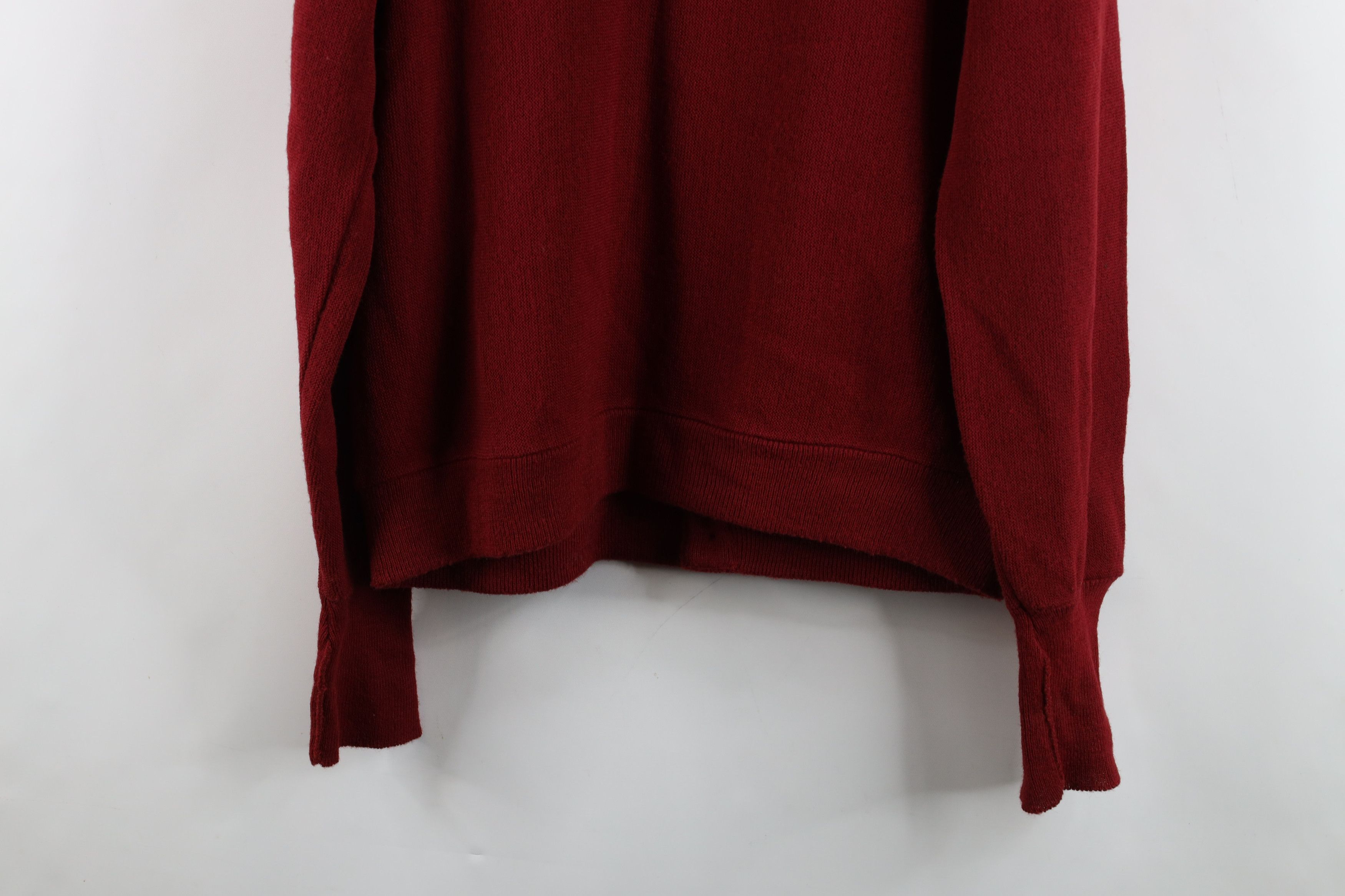 Vintage Vintage 70s Streetwear Knit Button Cardigan Sweater Red USA Size US XL / EU 56 / 4 - 13 Thumbnail