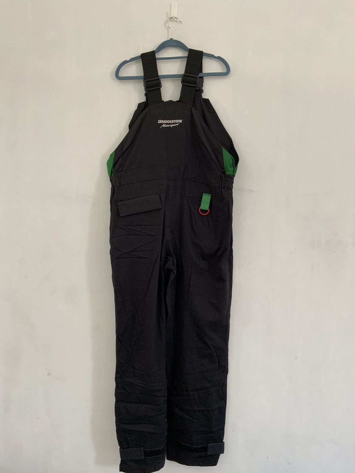 Japanese Brand Vintage Bridgestone Motosport Overalls Size US 38 / EU 54 - 2 Thumbnail