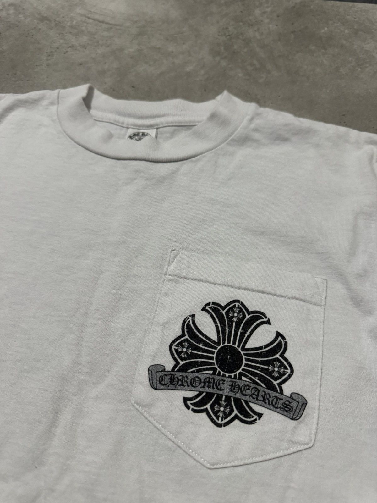 Chrome Hearts Chrome Hearts white long sleeve Size US S / EU 44-46 / 1 - 6 Thumbnail