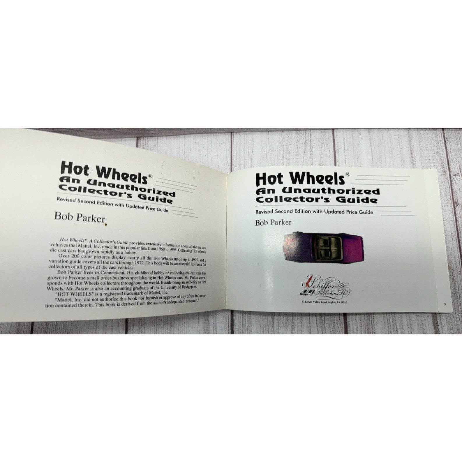 Other Hot Wheels: An Unauthorized Collector’s Guide Book Bob Parke Size ONE SIZE - 3 Thumbnail