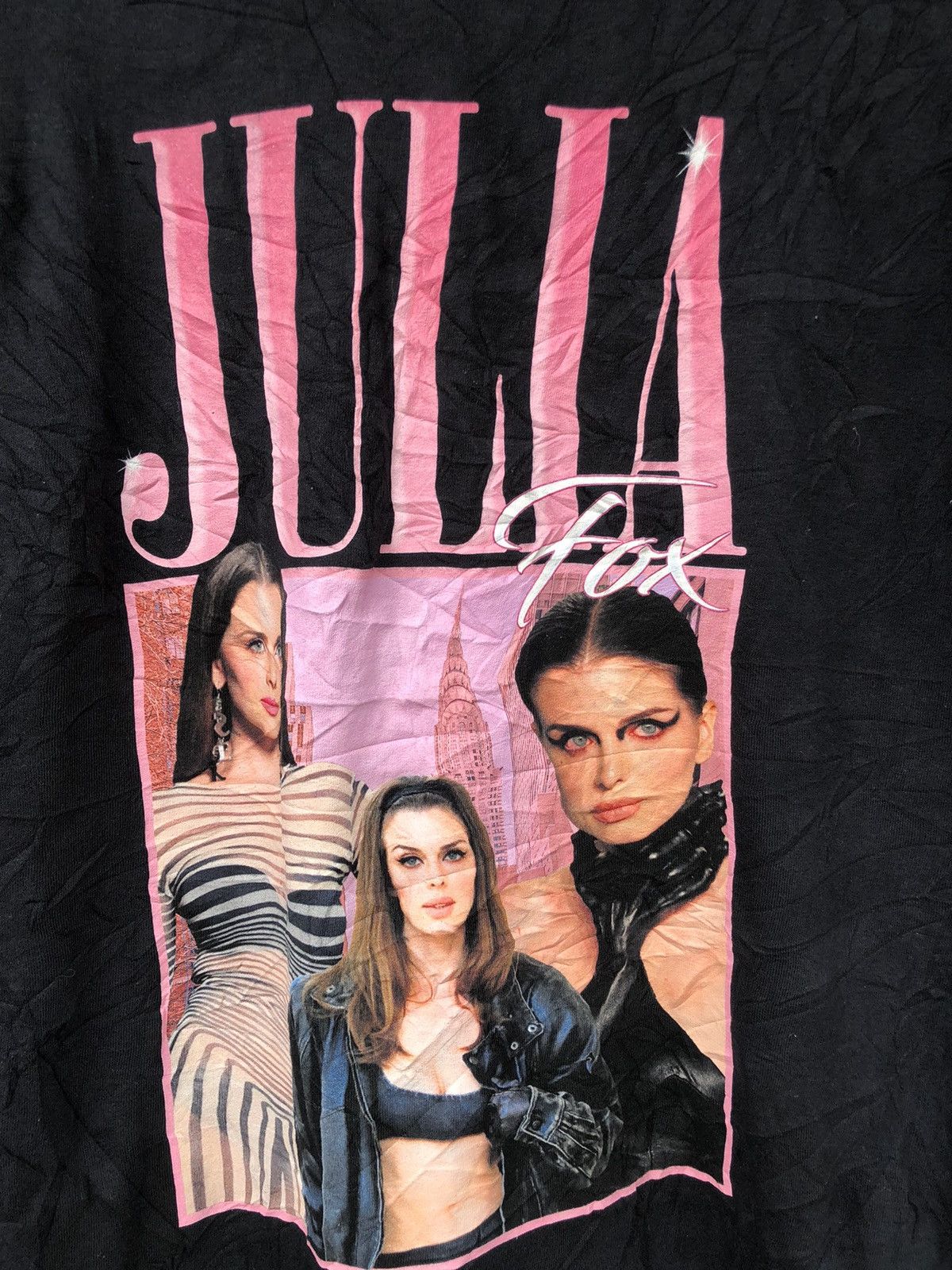 Rap Tees × Vintage Julia Fox Supermodel Photo Tee Size US L / EU 52-54 / 3 - 7 Thumbnail
