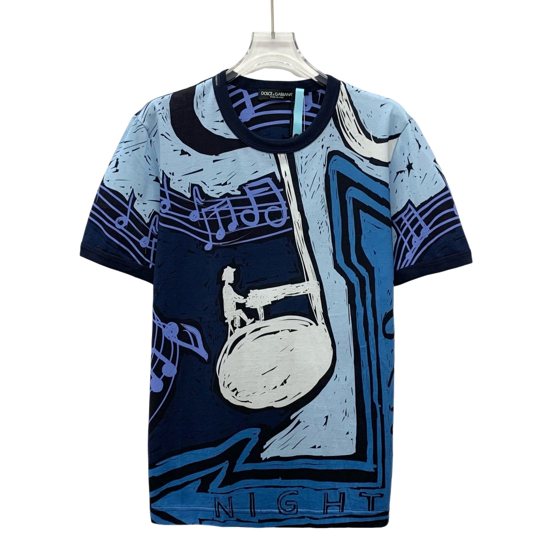 Dolce & Gabbana Dolce & Gabbana Musical Note Graphic T-Shirt 44 Size US S / EU 44-46 / 1 - 1 Thumbnail