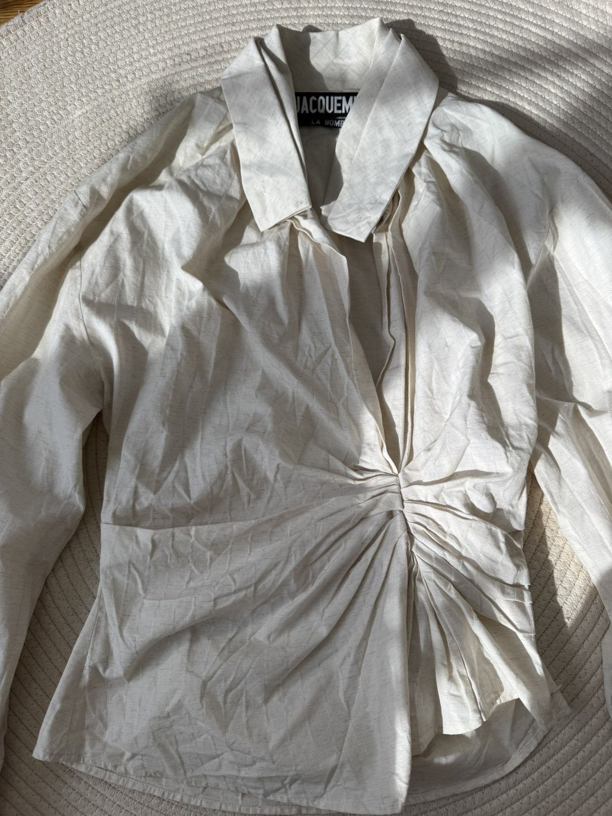 Jacquemus Jacquemus La Bomba Blouse Top Size FR40/ US8 Size M / US 6-8 / IT 42-44 - 4 Thumbnail