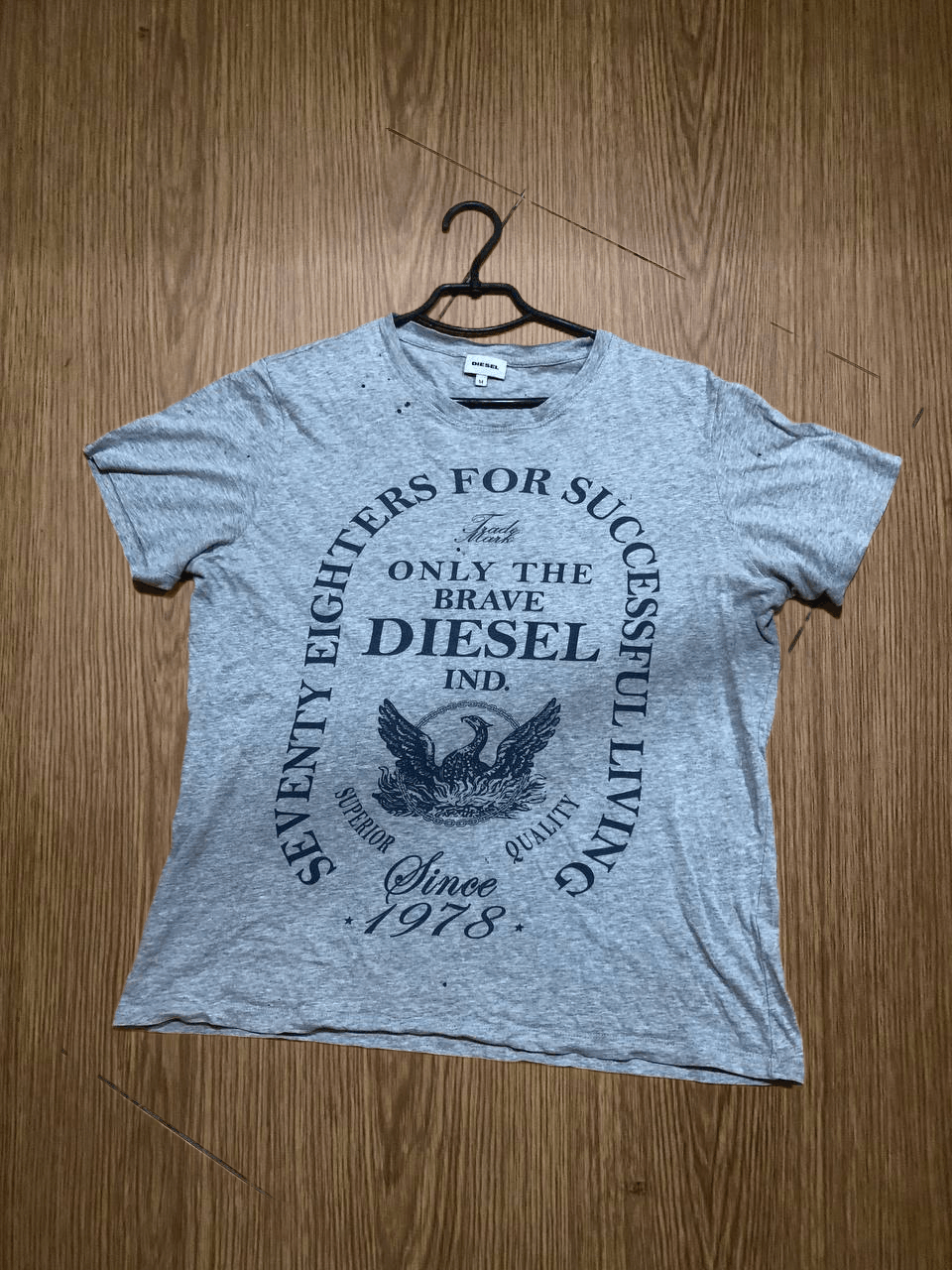 Diesel Vintage Diesel T-Shirt Big Logo Japan Style Y2k Size US M / EU 48-50 / 2 - 1 Thumbnail