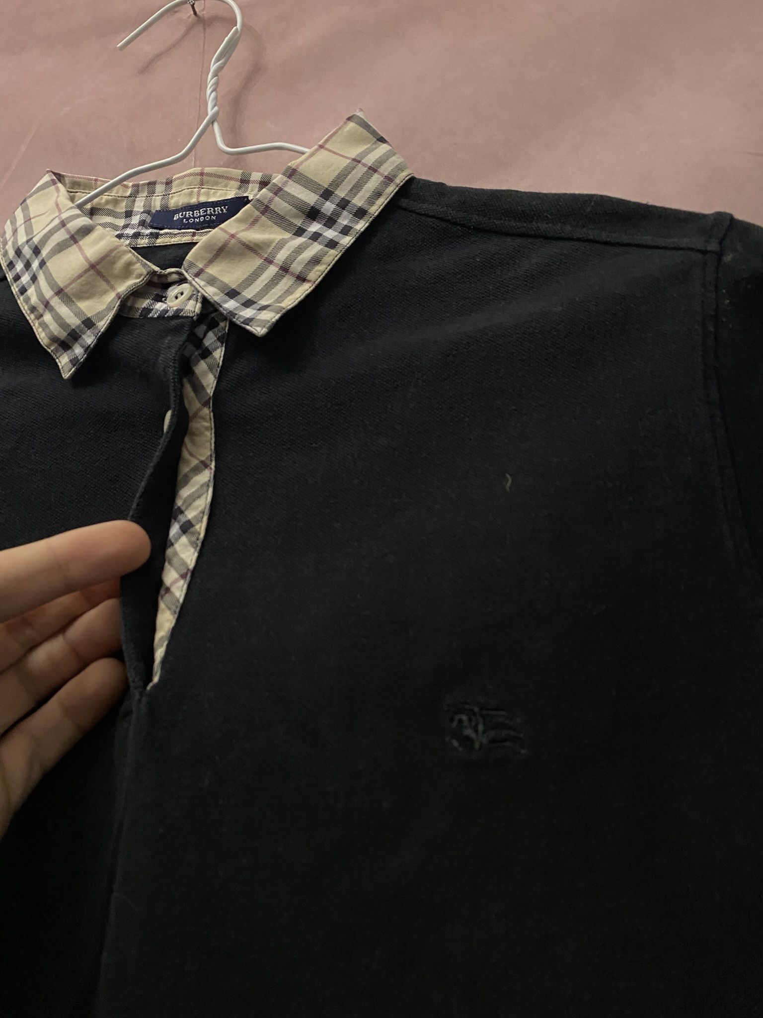 Burberry × Designer Burberry Polo Nova Check Size M / US 6-8 / IT 42-44 - 3 Thumbnail