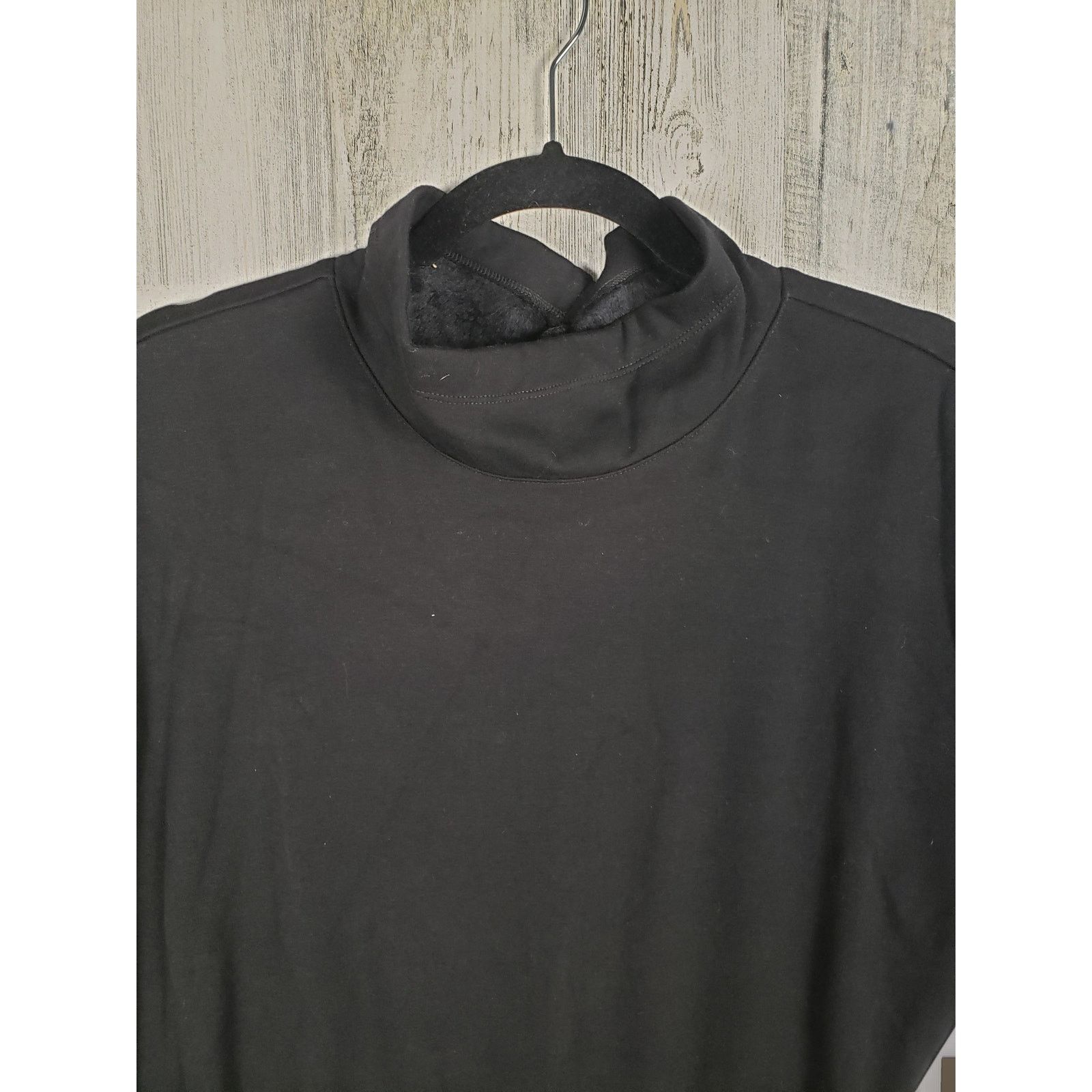 Other NWT Liz Claiborne Black Cinched Pullover Sweatshirt Large Size L / US 10 / IT 46 - 2 Thumbnail