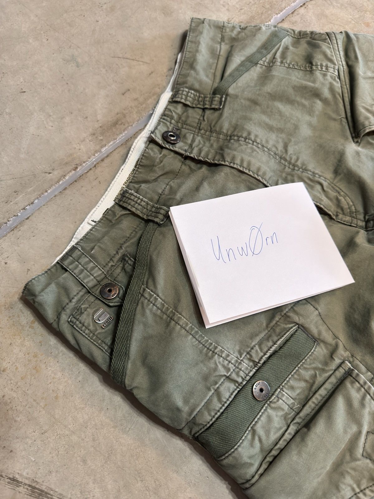 G-Star DRONER RELAXED TAPERED CARGO PANT Size US 29 - 3 Thumbnail