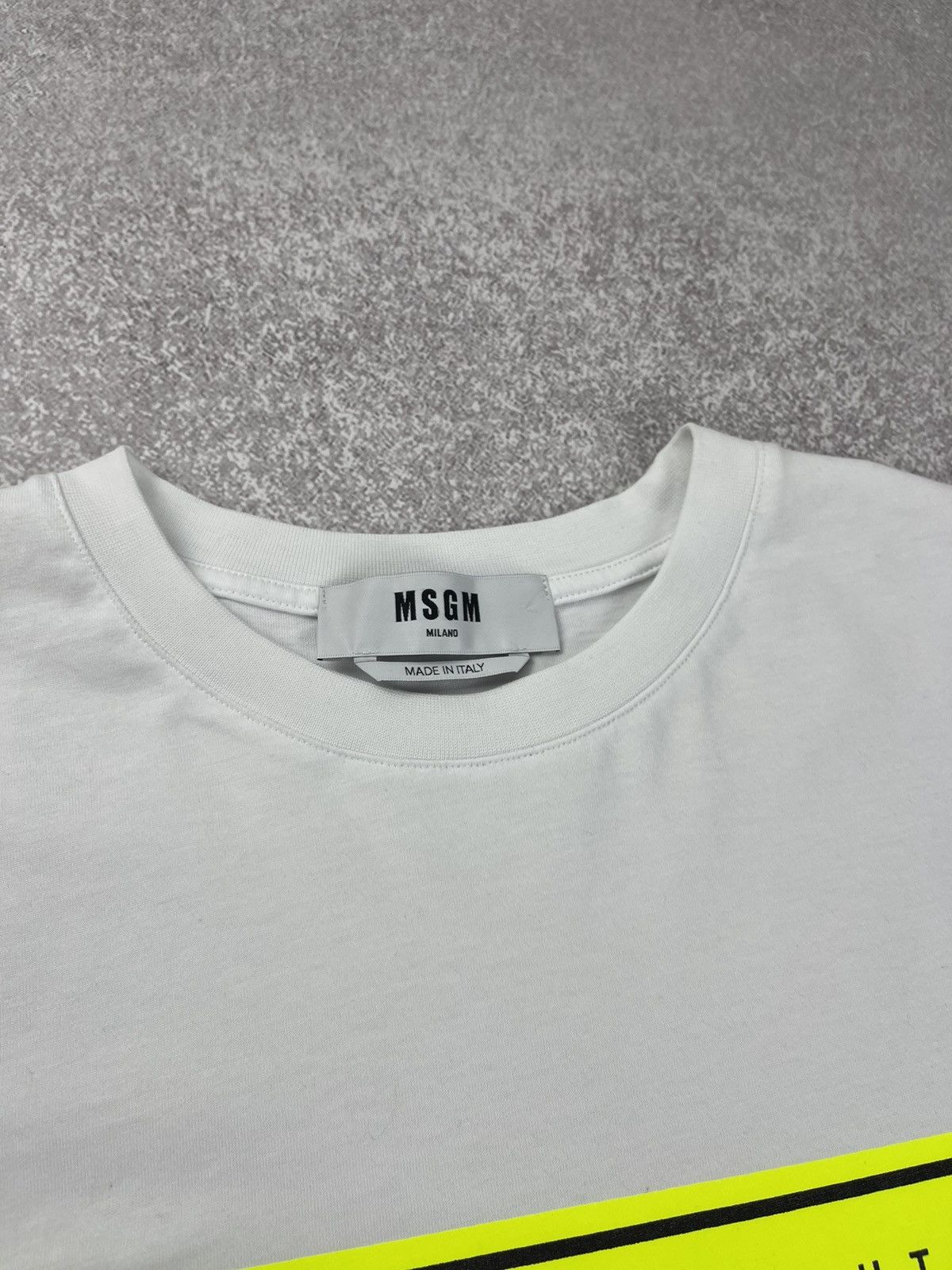 MSGM MSGM Welcome to the Future Cotton T-Shirt Size L Size L / US 10 / IT 46 - 4 Thumbnail