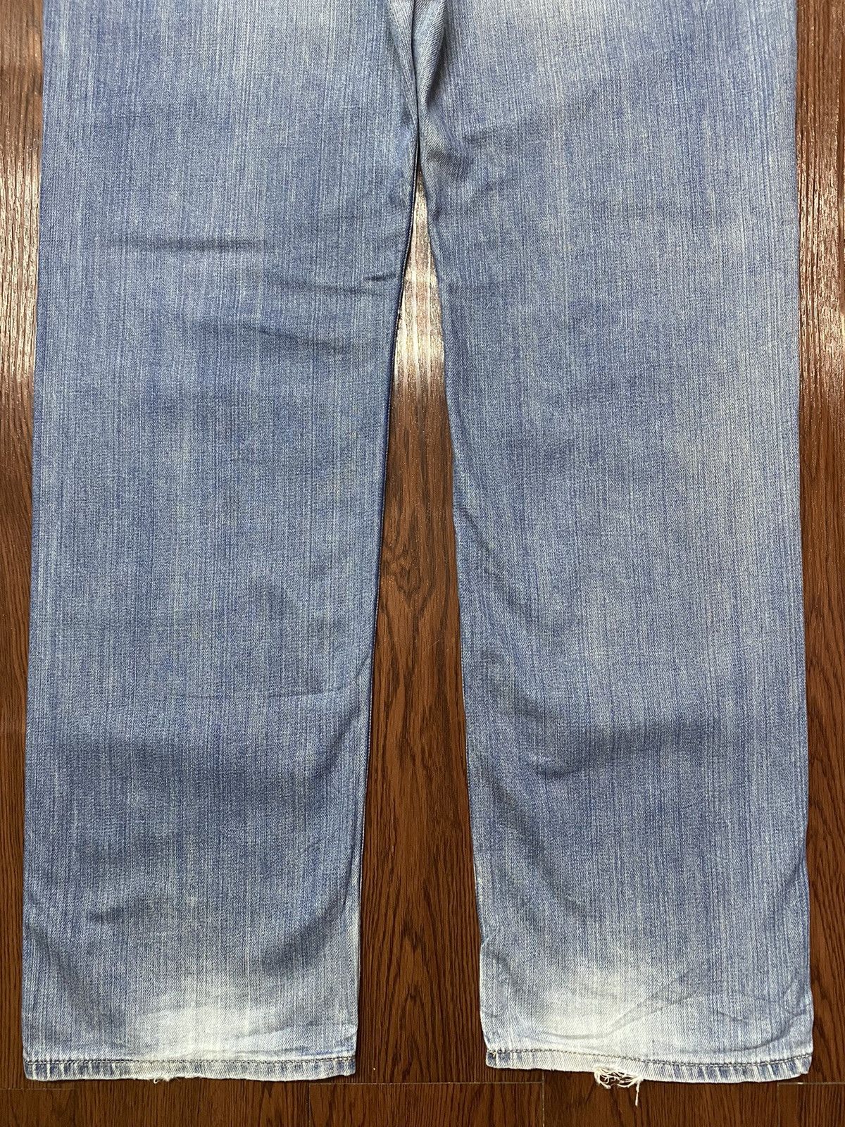 Japanese Brand Vintage Japanese Brands Blue Faded Wash Loose Jeans Size US 34 / EU 50 - 6 Thumbnail