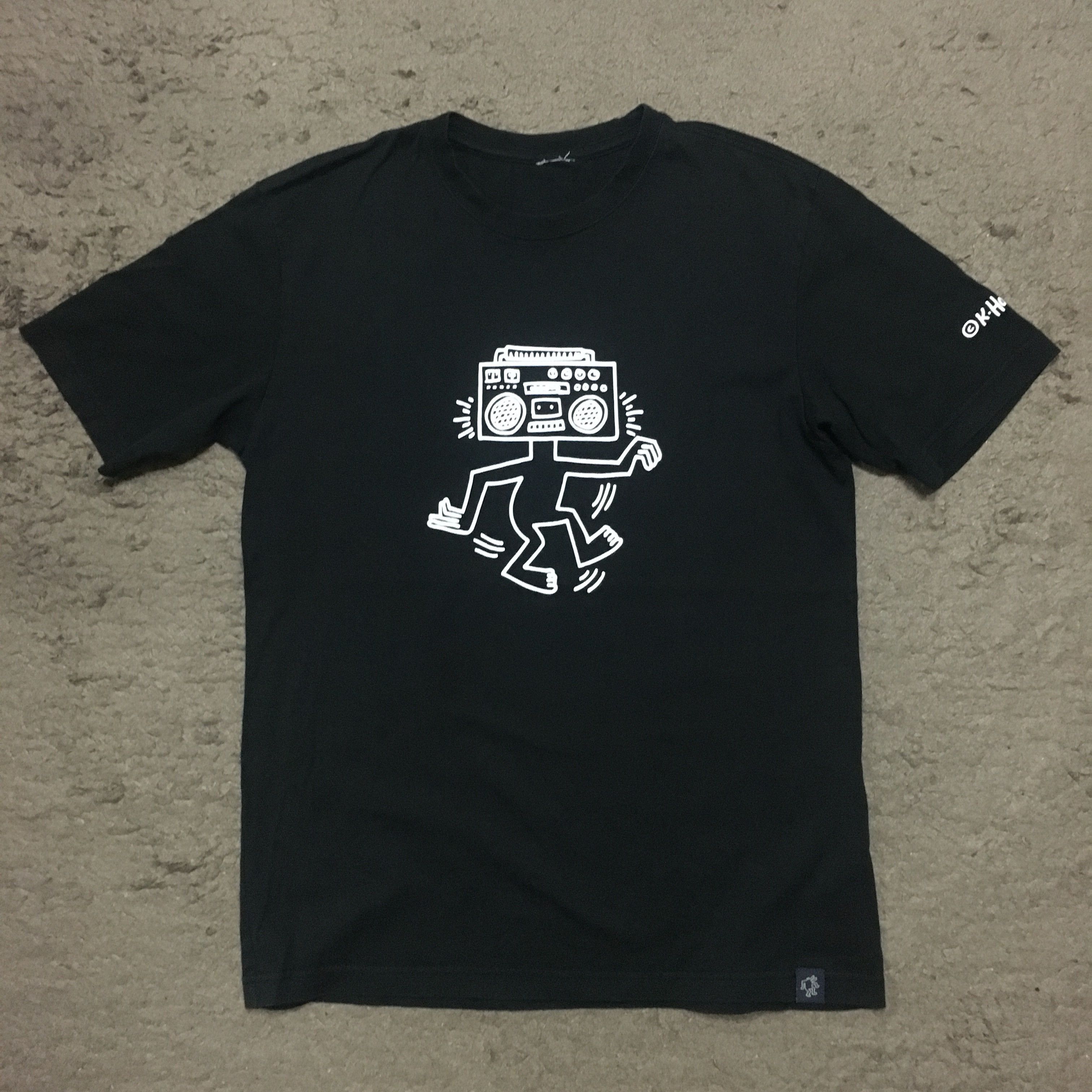 Art × Keith Haring × Uniqlo Keith Haring Dancing Radiohead Tee | Grailed