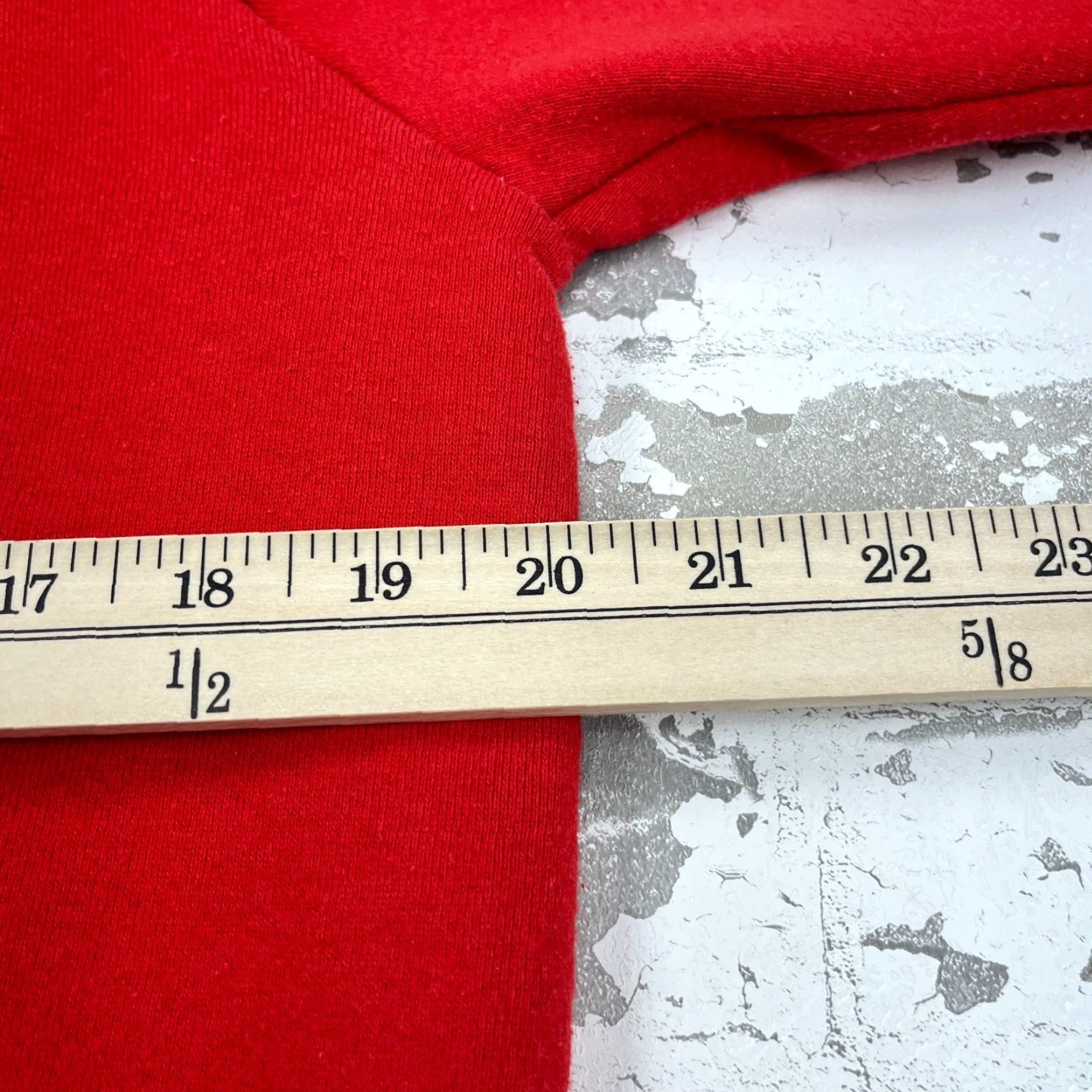 Fruit Of The Loom VINTAGE Fruit Of The Loom Sweatshirt Men Large Red Blank Crewneck Sweater 90s Size US L / EU 52-54 / 3 - 5 Thumbnail