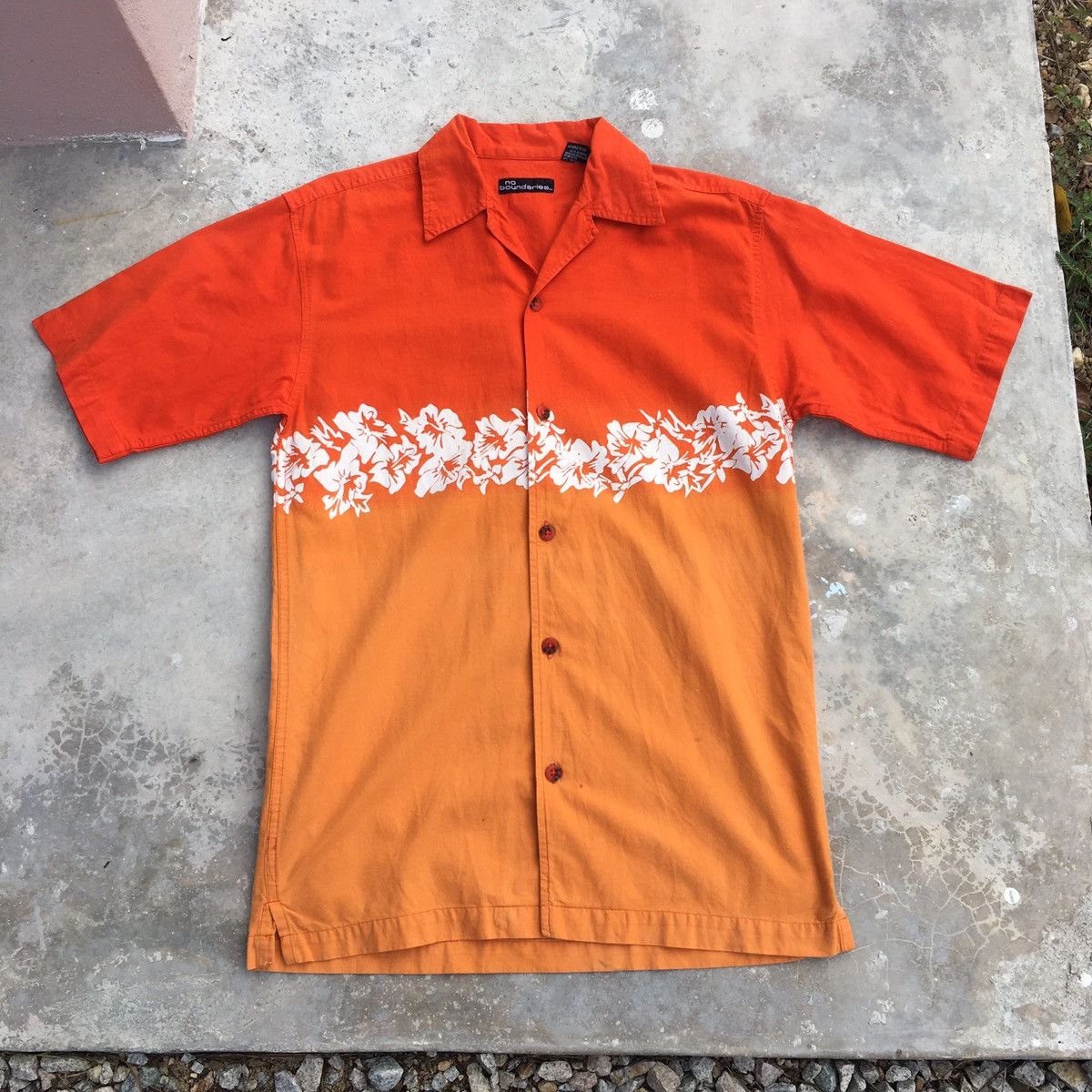Vintage Vintage No Boundaries Hawaiian Shirt Size US M / EU 48-50 / 2 - 1 Thumbnail