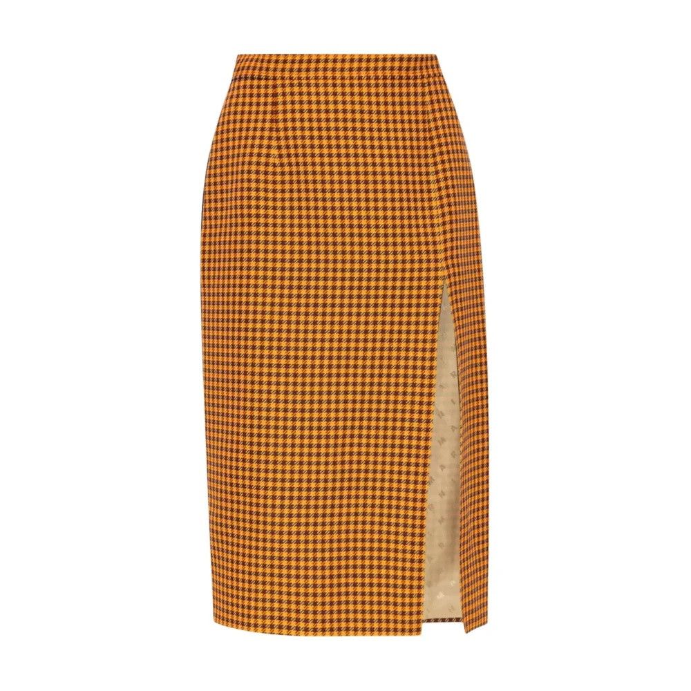 Marni o1y1125 Midi Skirt in Multicolor Size 28" / US 6 / IT 42 - 1 Thumbnail